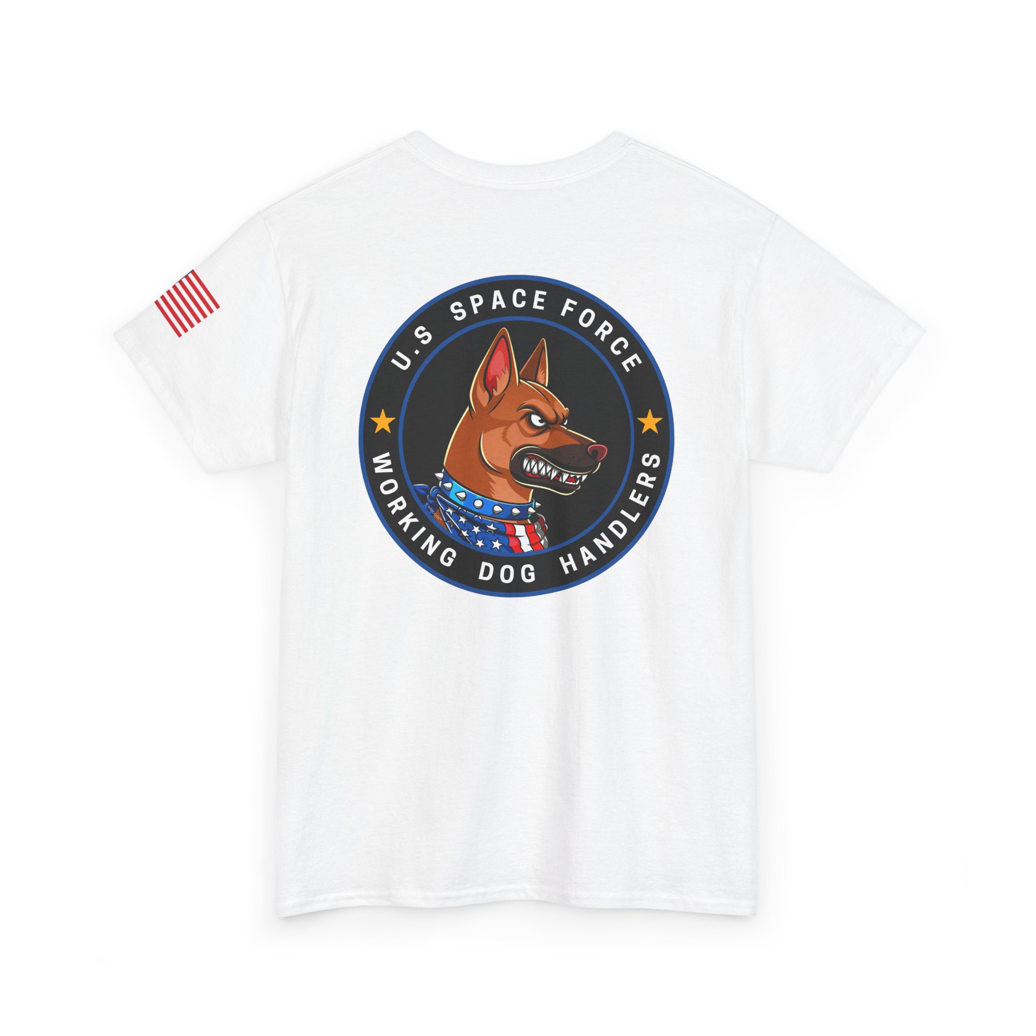 U.S. Space Force Working Dog Handlers T‑Shirt — K9 Patch Tee - Image 8