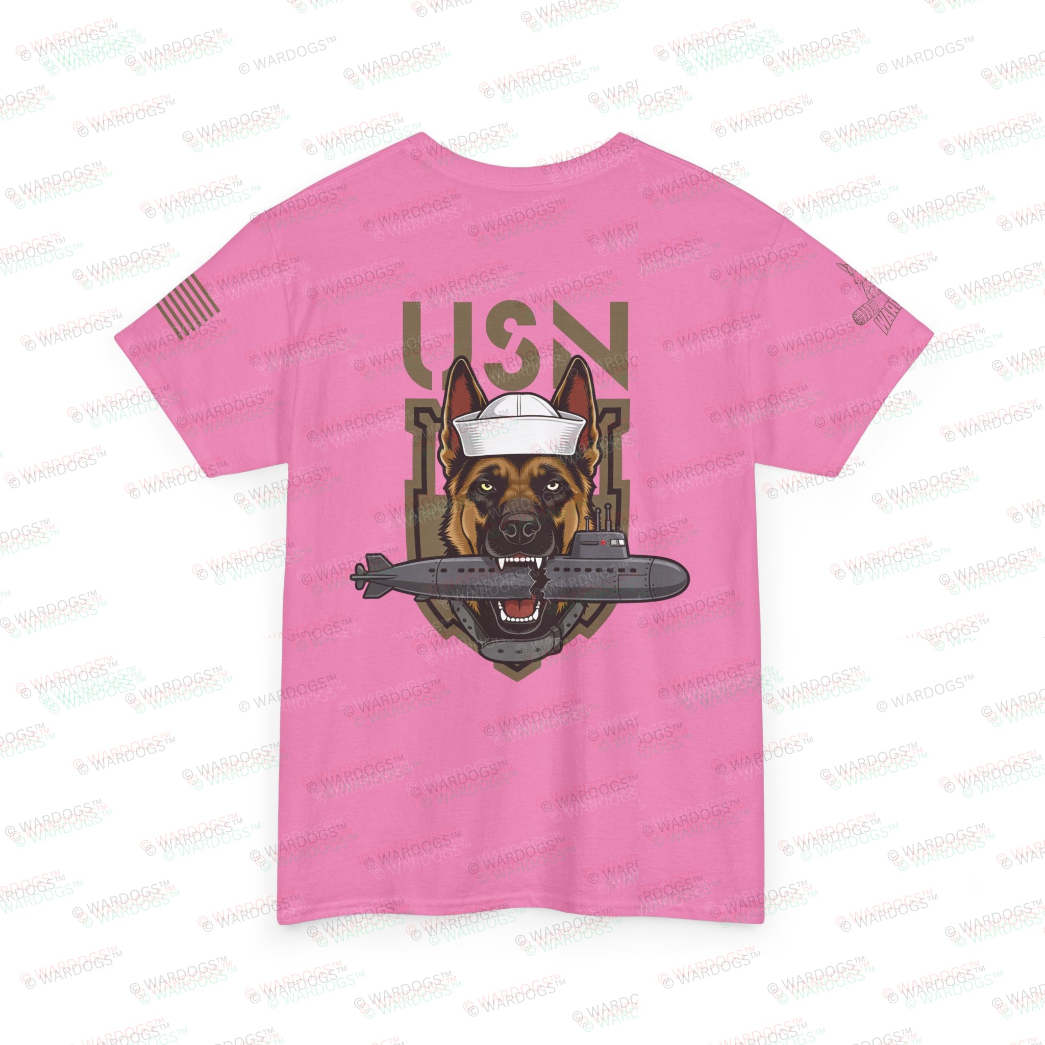 US Navy MWD K9 Defender Military T-Shirt - Image 36