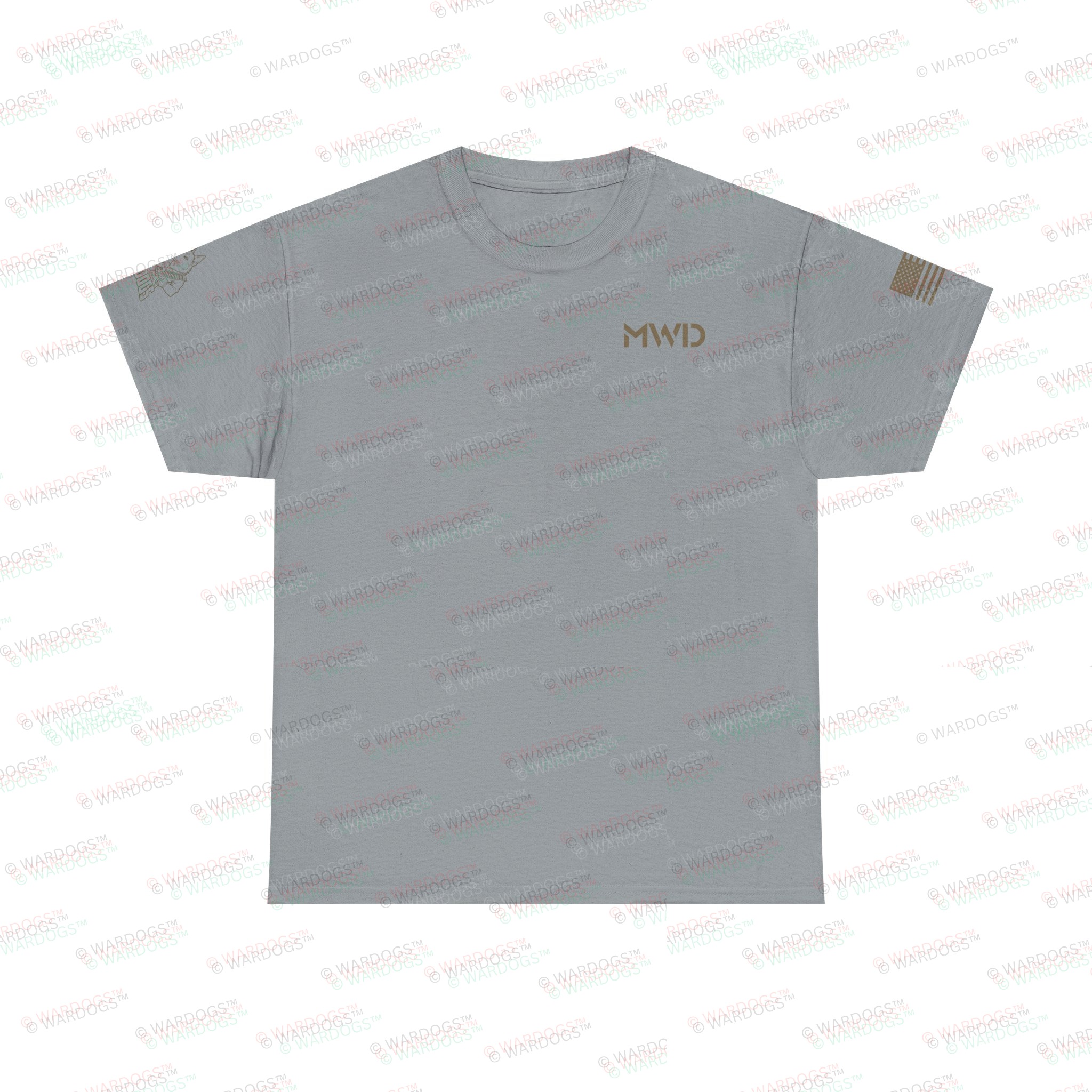 US Space Force MWD K9 Defender Military T-Shirt - Image 21