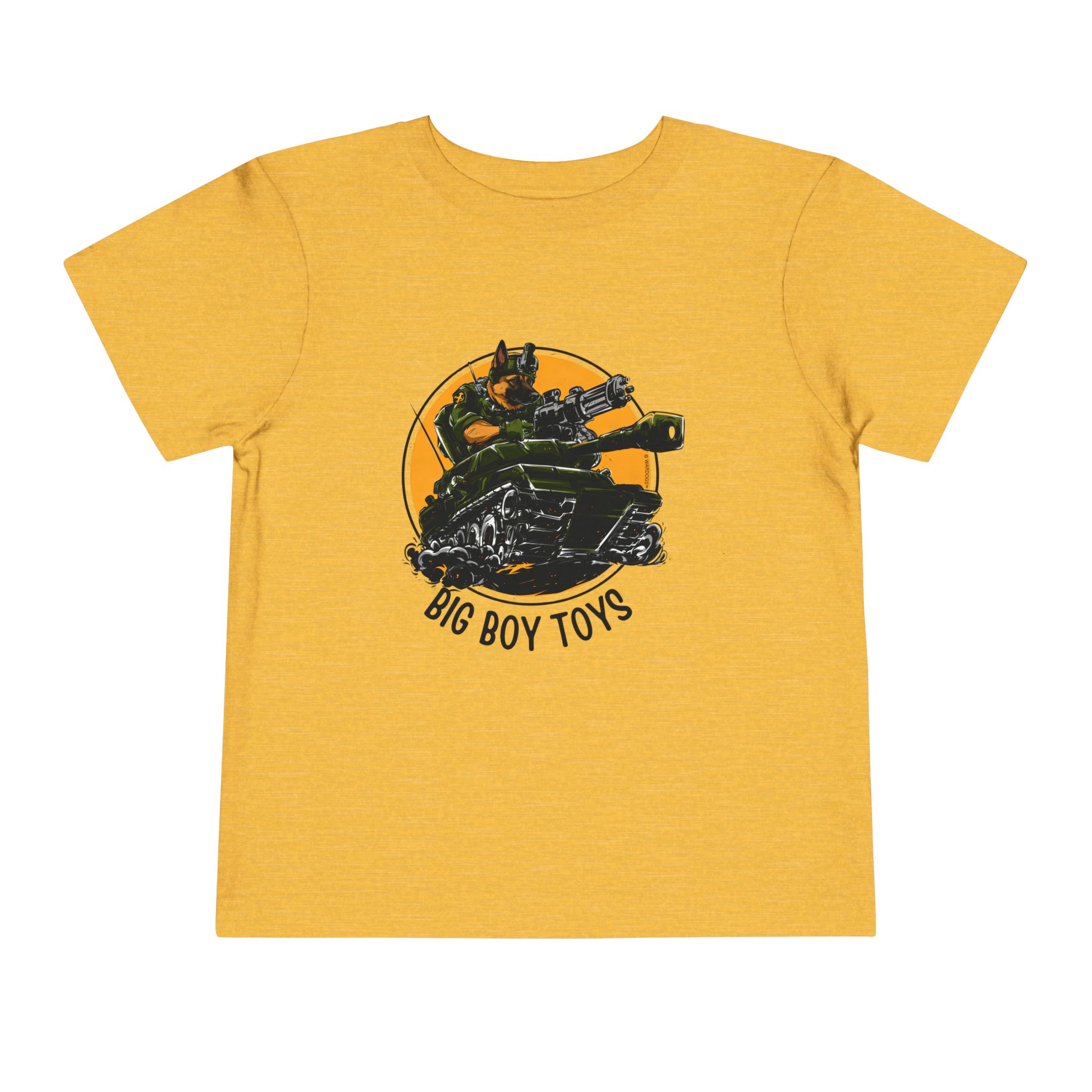 Big Boy Toys U.S. Army Tank - Toddler Short Sleeve Tee - Image 17