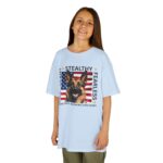 Kids German Shepherd Tee - “Silent • Stealthy • Fearless” Military Working Dog Design