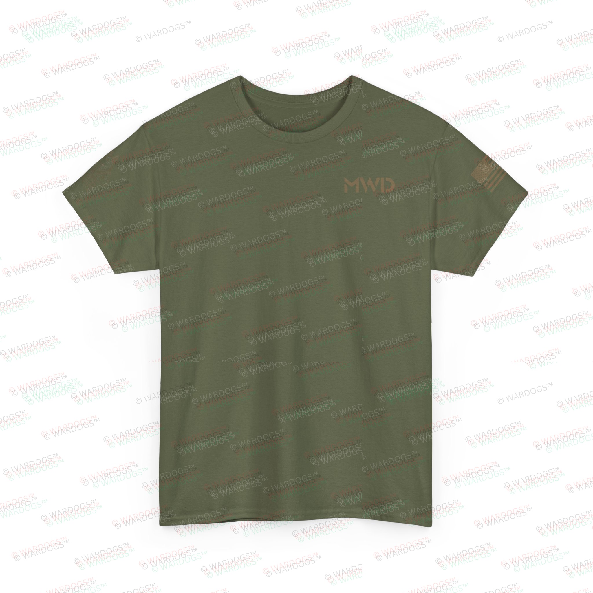 US Navy MWD K9 Defender Military T-Shirt - Image 19