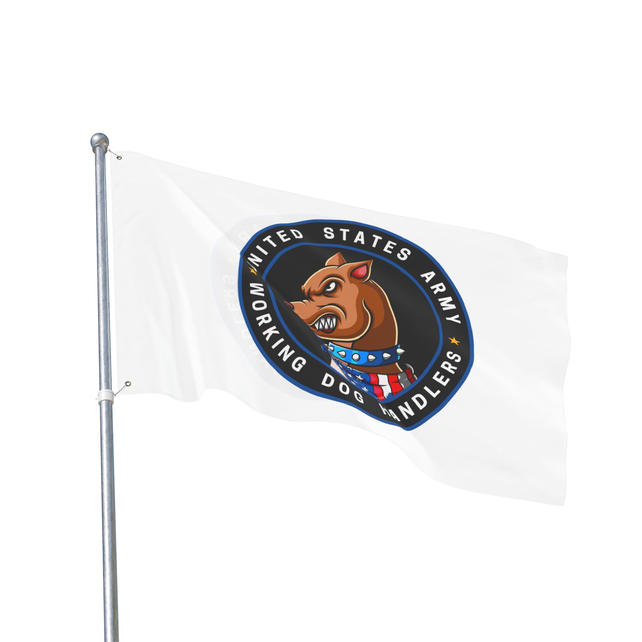 United States Army Working Dog Handlers Flag — Double-Sided Military K9 Banner - Image 8