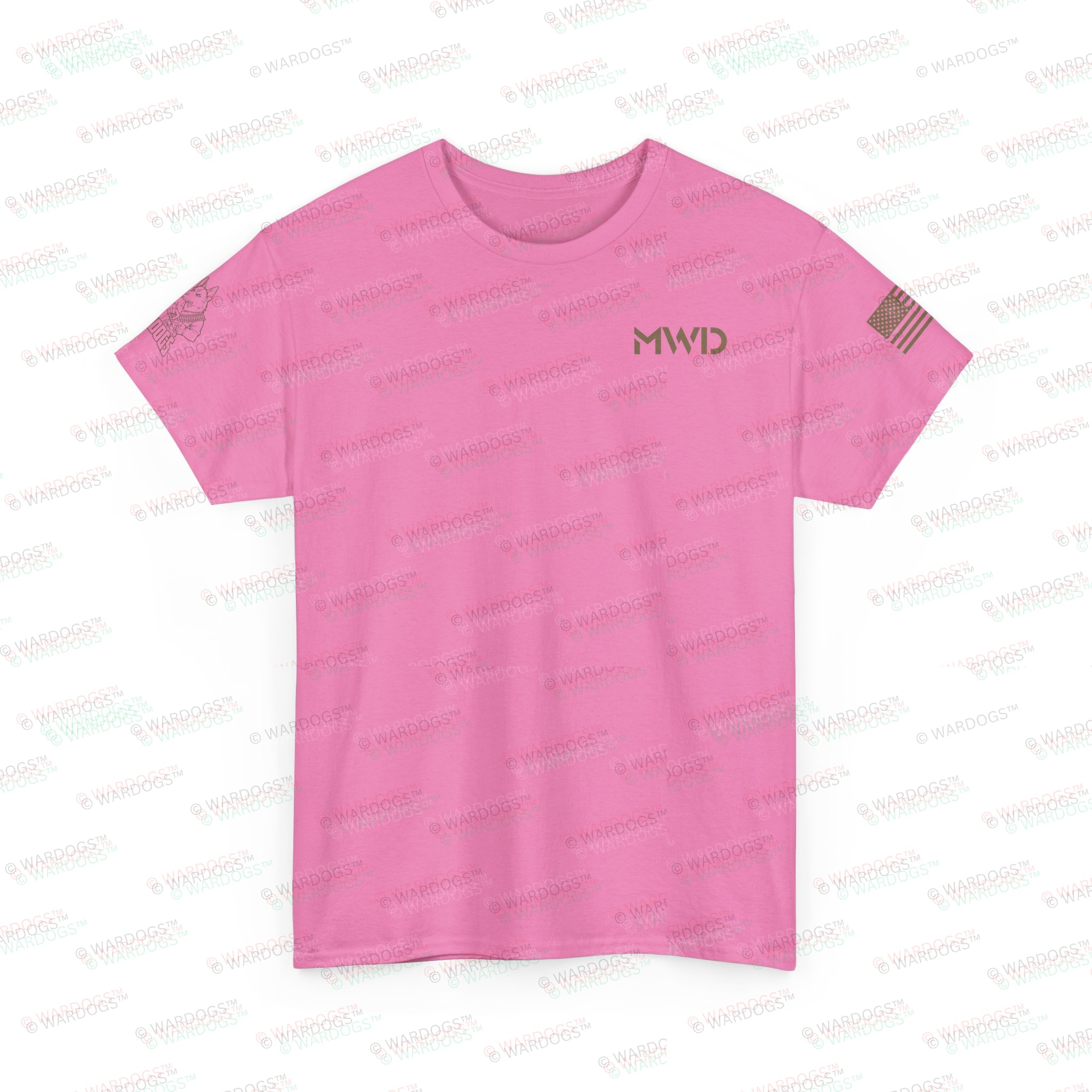 US Air Force MWD K9 Defender Military T-Shirt - Image 35