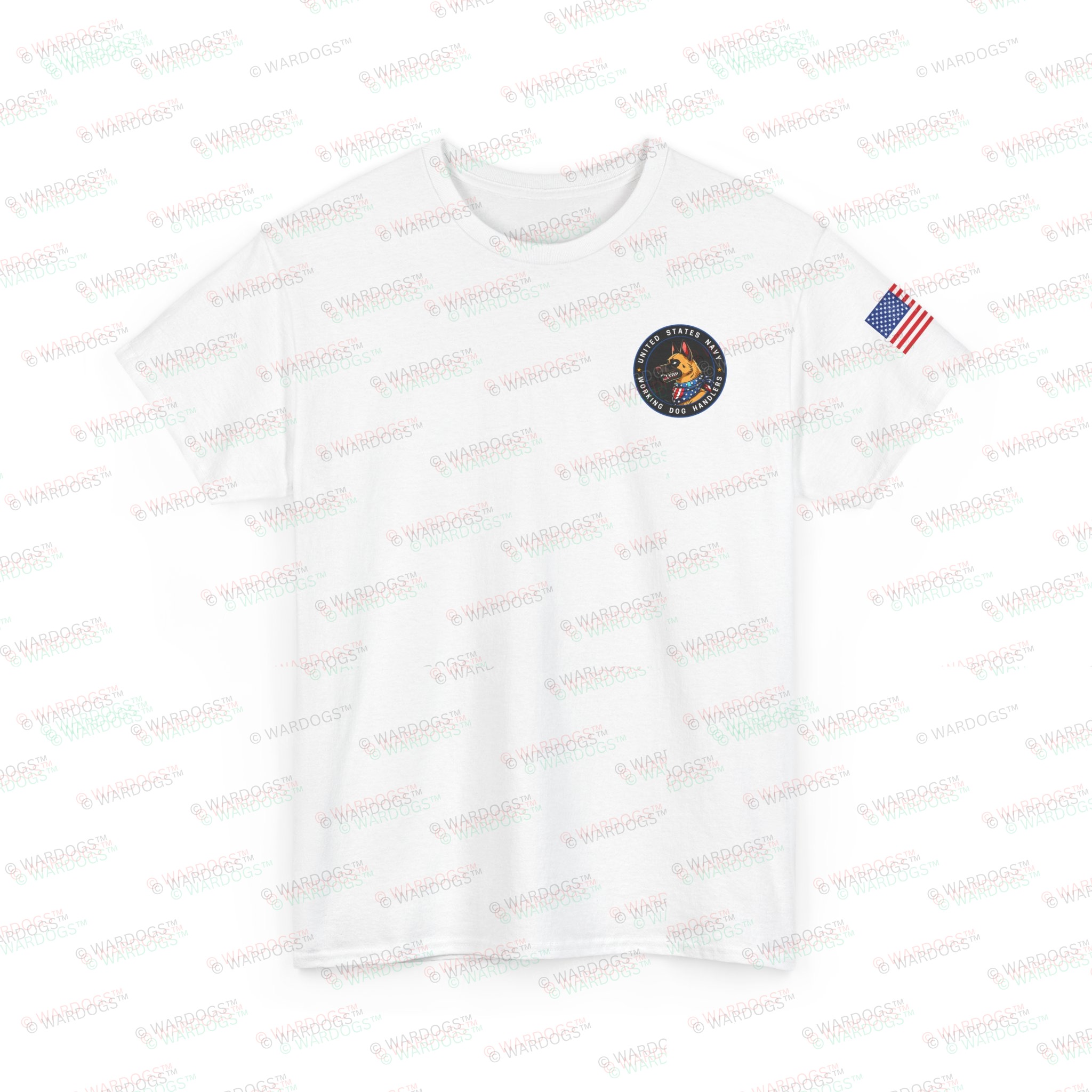 U. S. Navy Working Dog Handlers T‑Shirt — K9 Patch Tee - Image 4