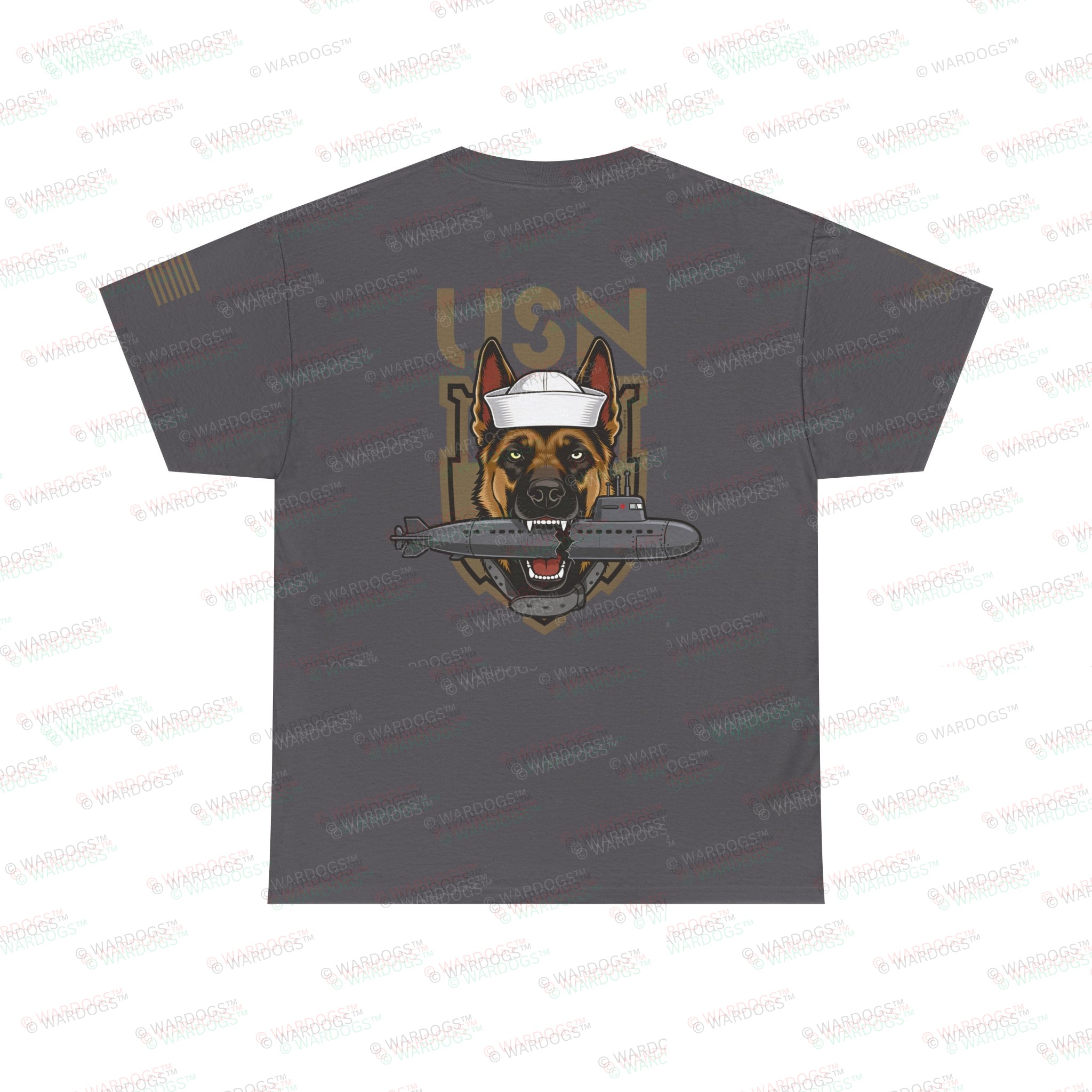 US Navy MWD K9 Defender Military T-Shirt - Image 30