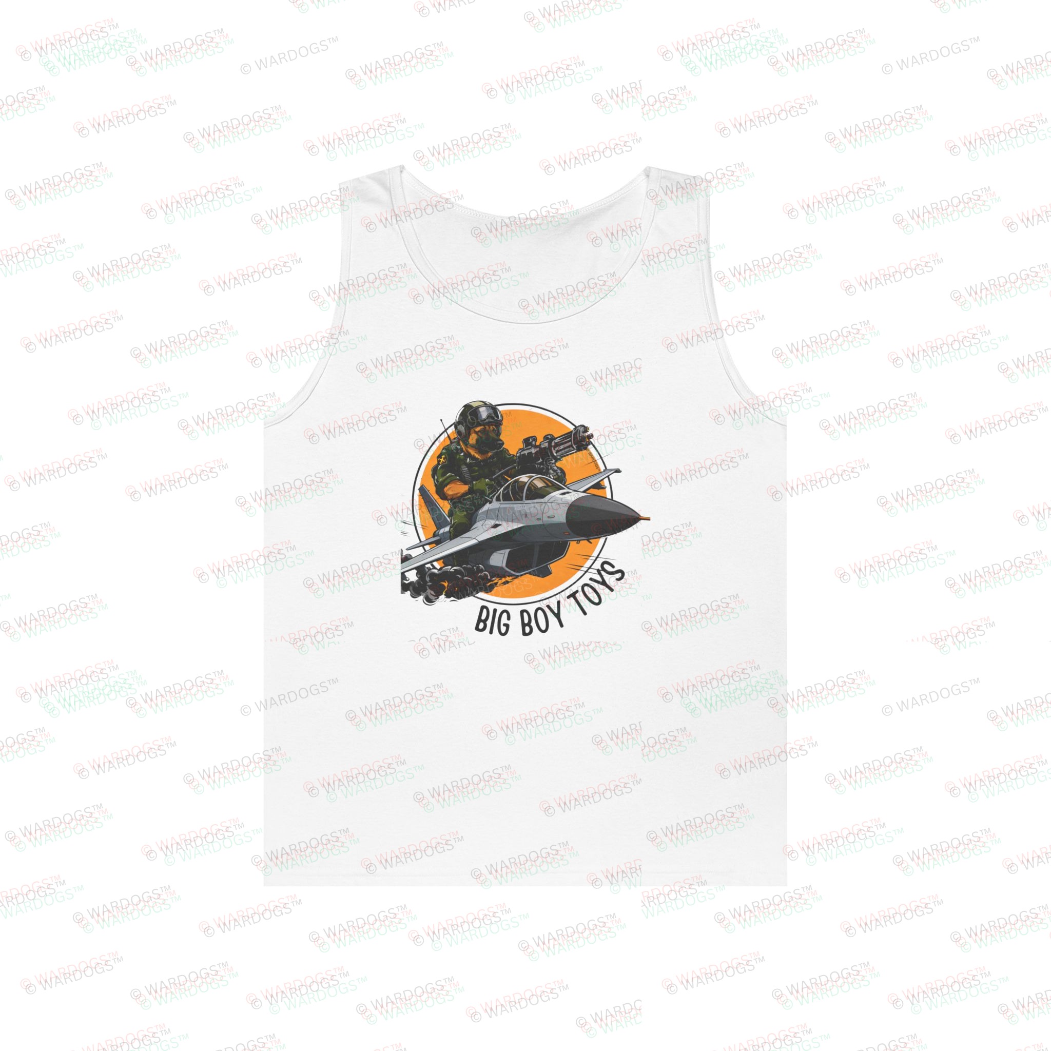 Copy of USAF 'Big Boy Toys' Tank Top - black text - Image 6