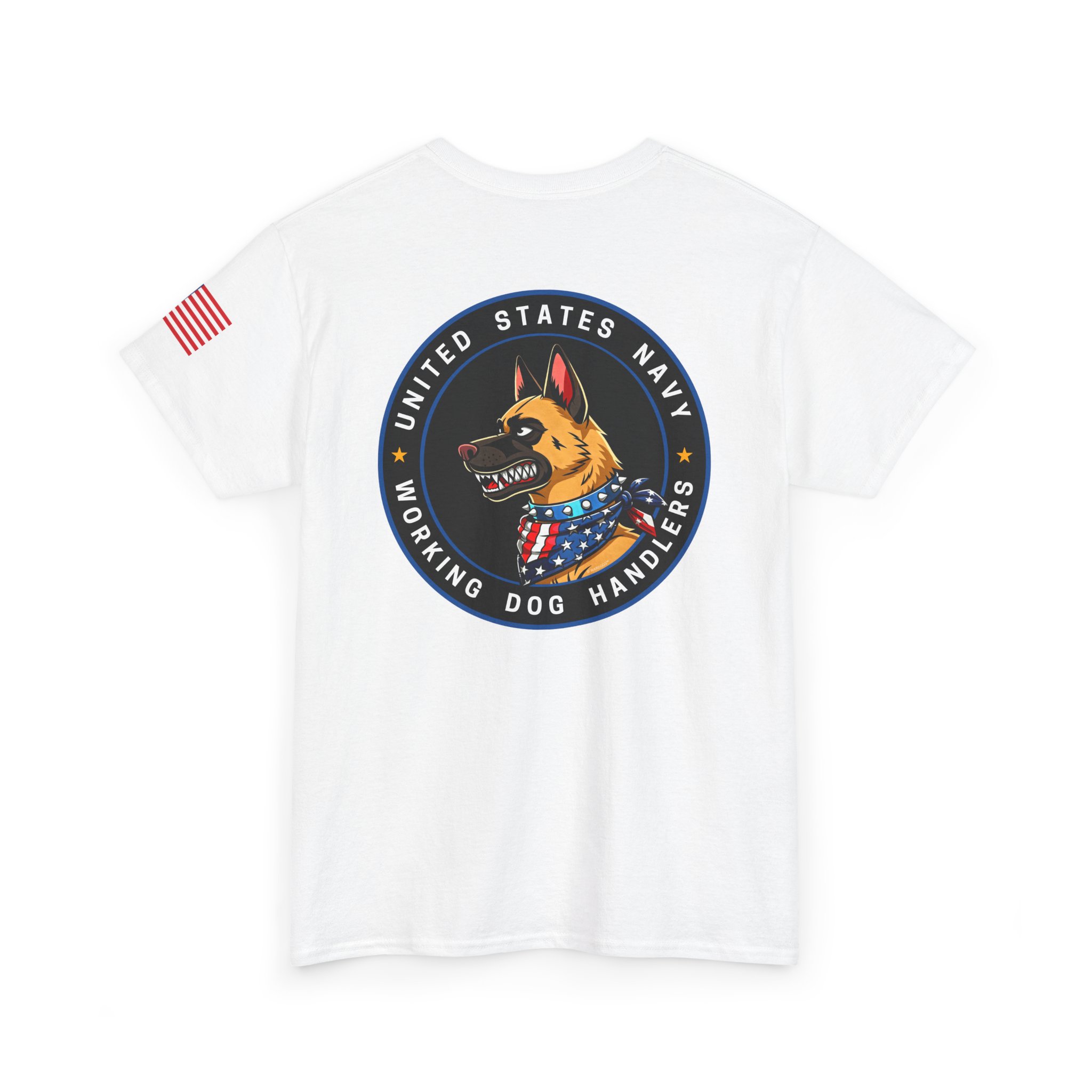 U.S. Navy Working Dog Handlers T‑Shirt — K9 Patch Tee - Image 17