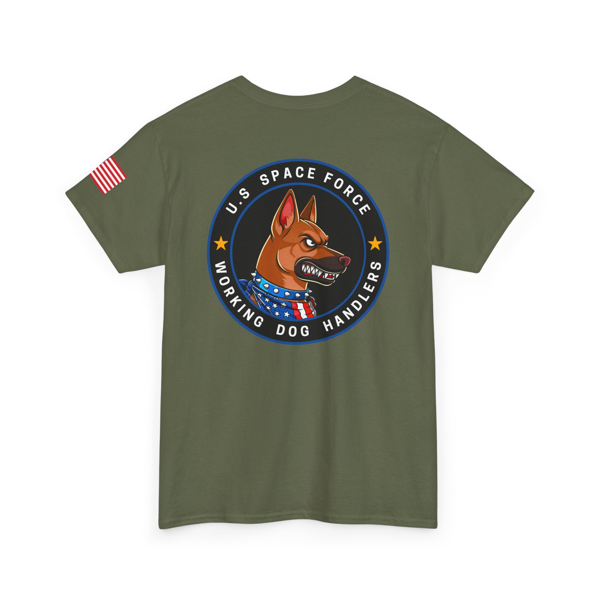 U.S. Space Force Working Dog Handlers T‑Shirt — K9 Patch Tee - Image 17