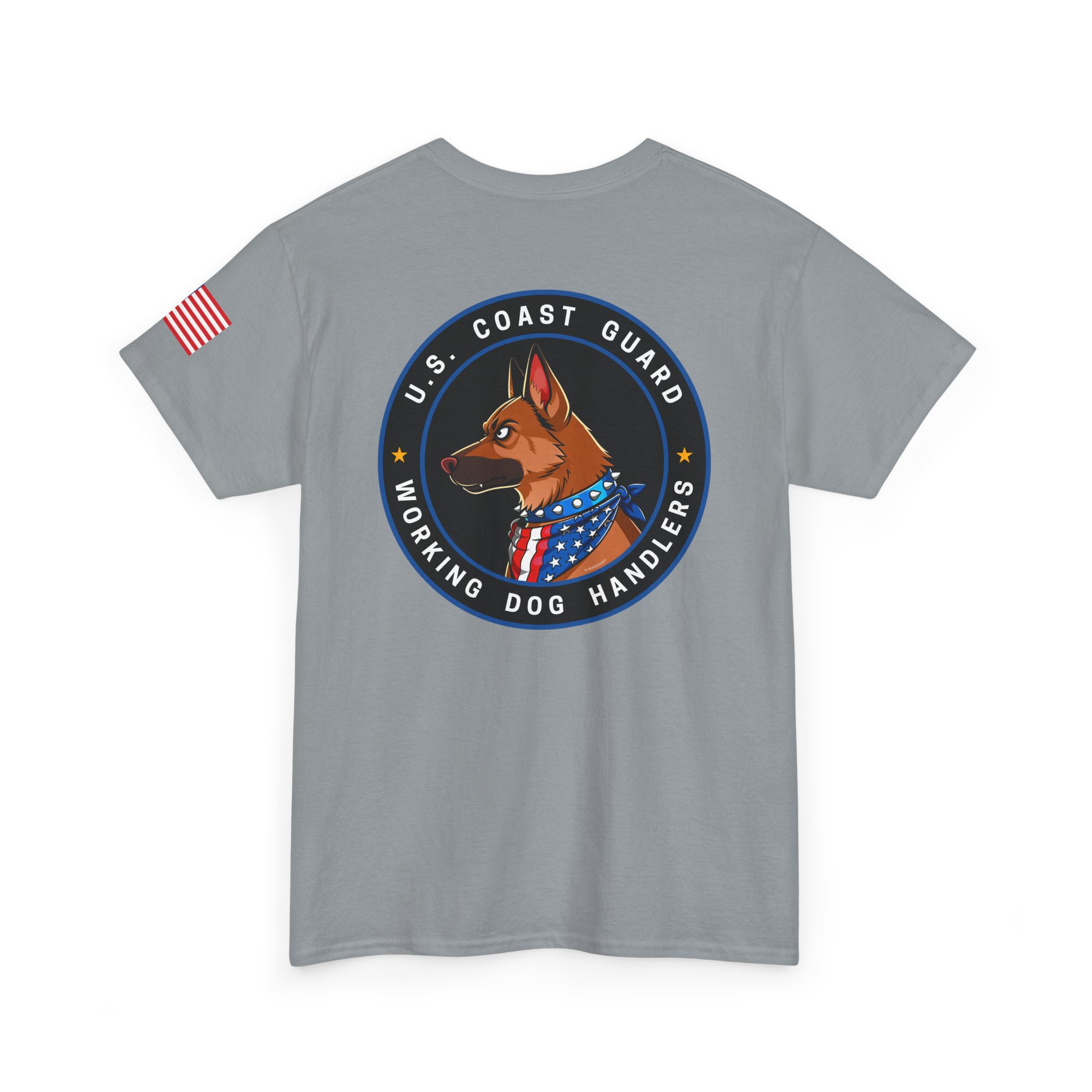 U.S. Coast Guard Working Dog Handlers T‑Shirt — K9 Patch Tee - Image 20