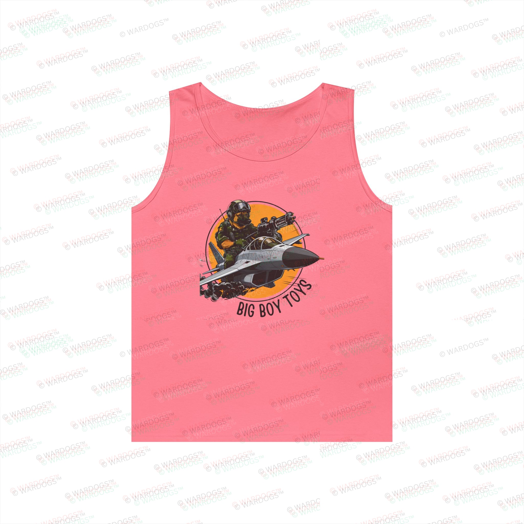 Copy of USAF 'Big Boy Toys' Tank Top - black text - Image 4