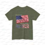 U.S. Marines Veteran T‑Shirt — American Flag Tribute Tee - White Text