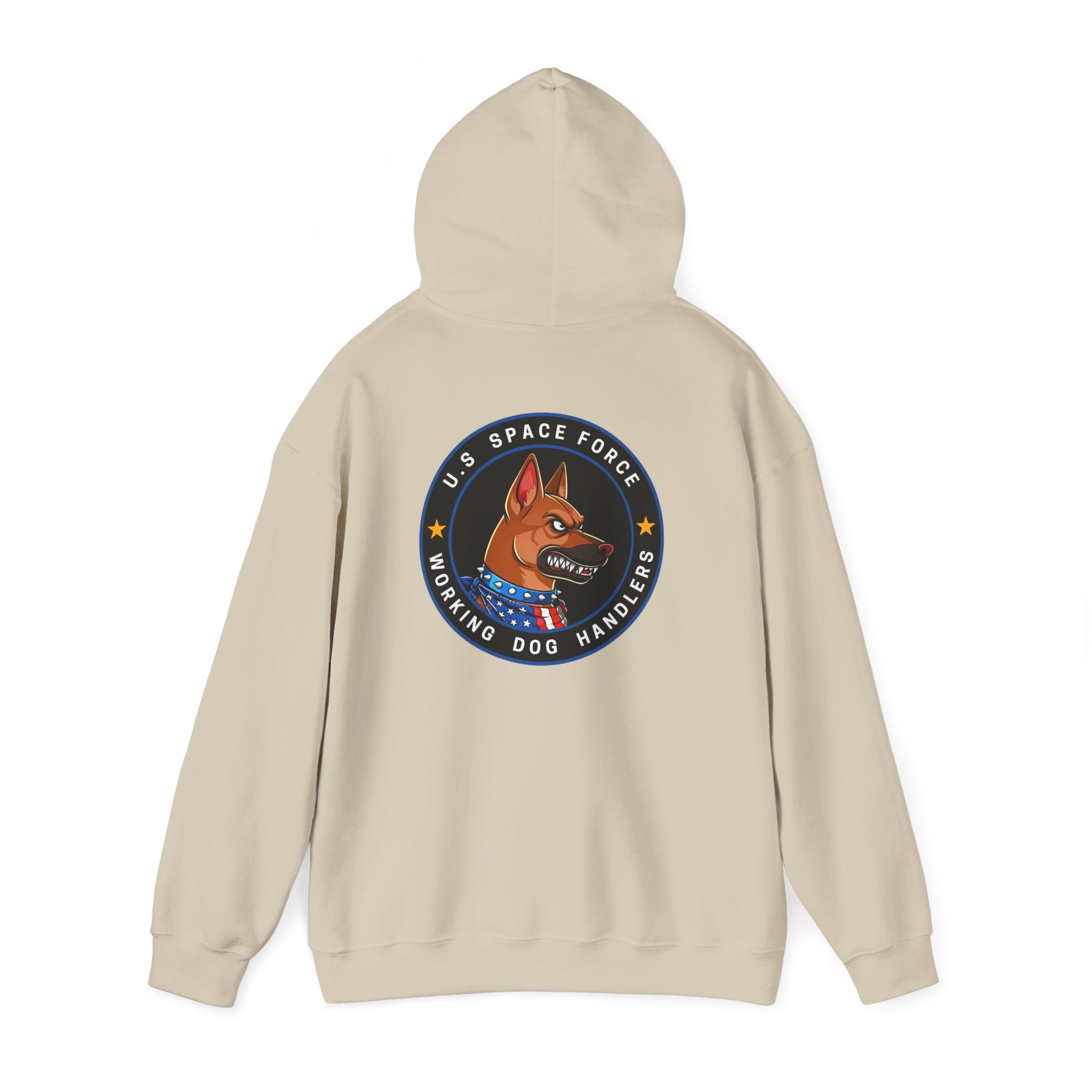 US Space Force Working Dog Handlers Hoodie — Patriotic K9 Unit Pullover - Image 10