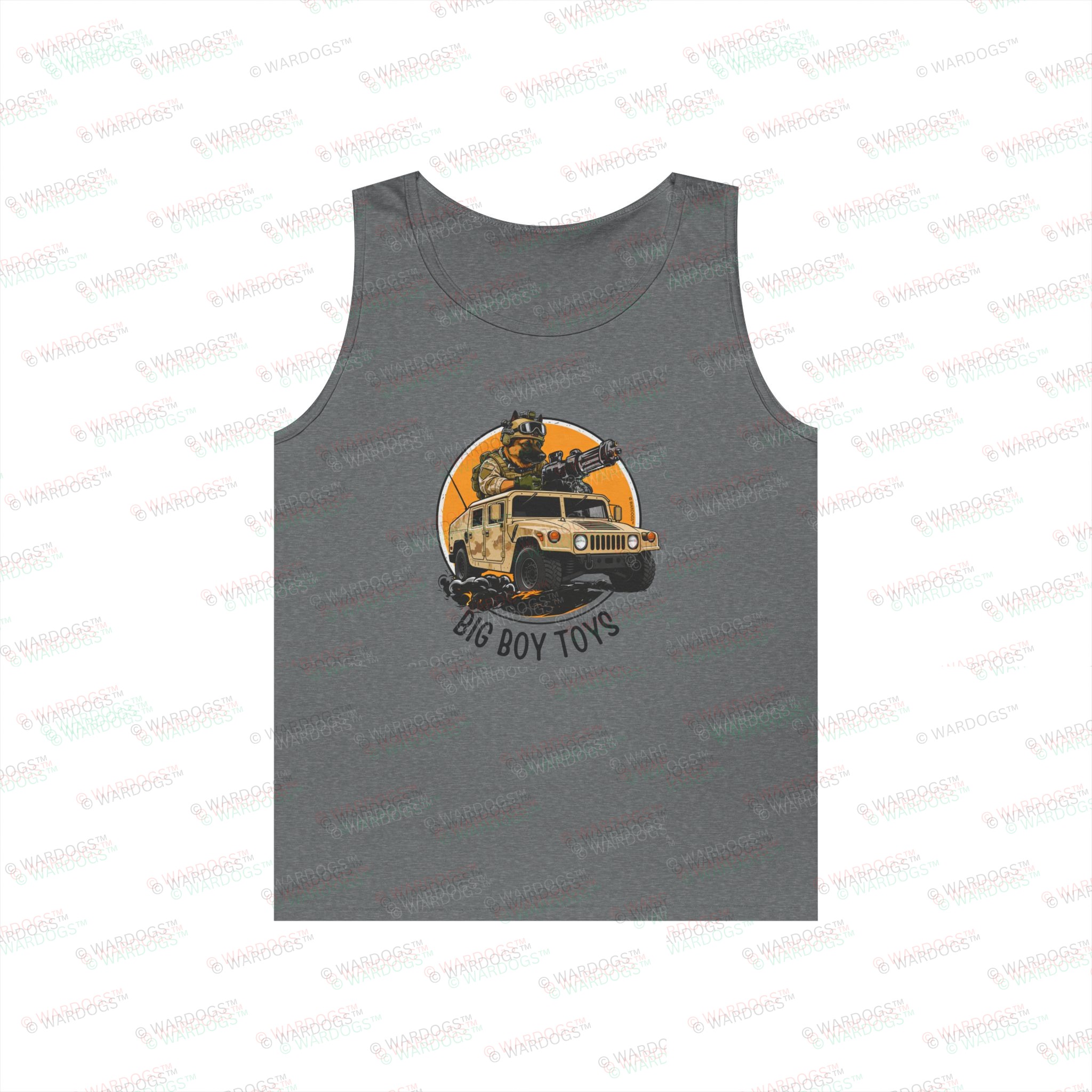 USMC "Big Boy Toys" Tank Top - Black Text