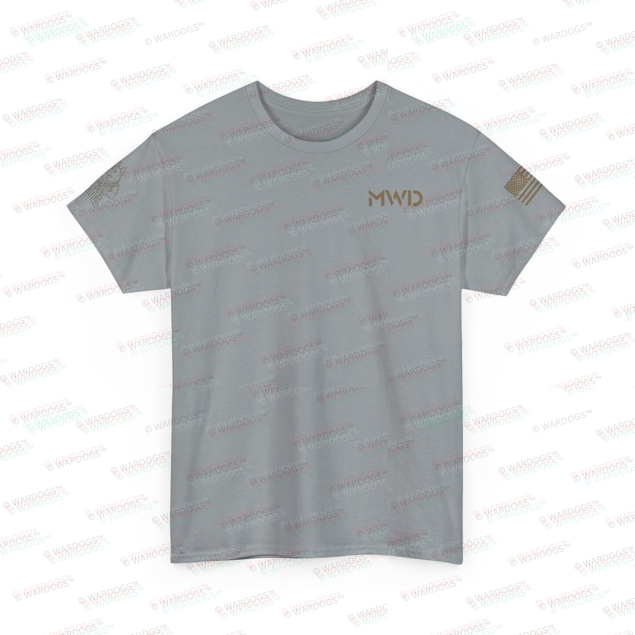 US Space Force MWD K9 Defender Military T-Shirt - Image 23