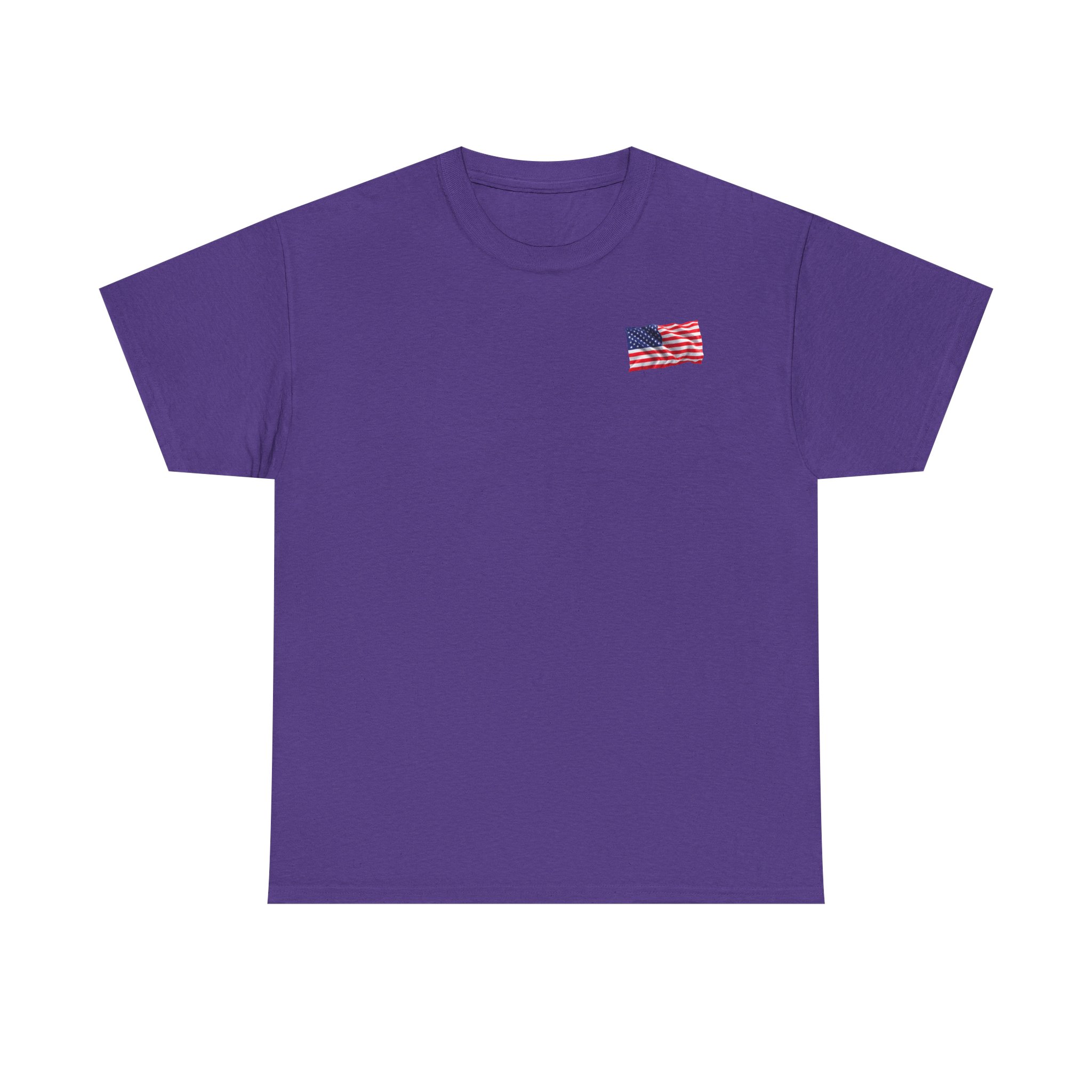 U.S. Coast Guard Veteran T‑Shirt — American Flag Tribute Tee - White Text - Image 21