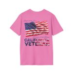 California Veteran T-Shirt — Proud American Flag Military Tribute