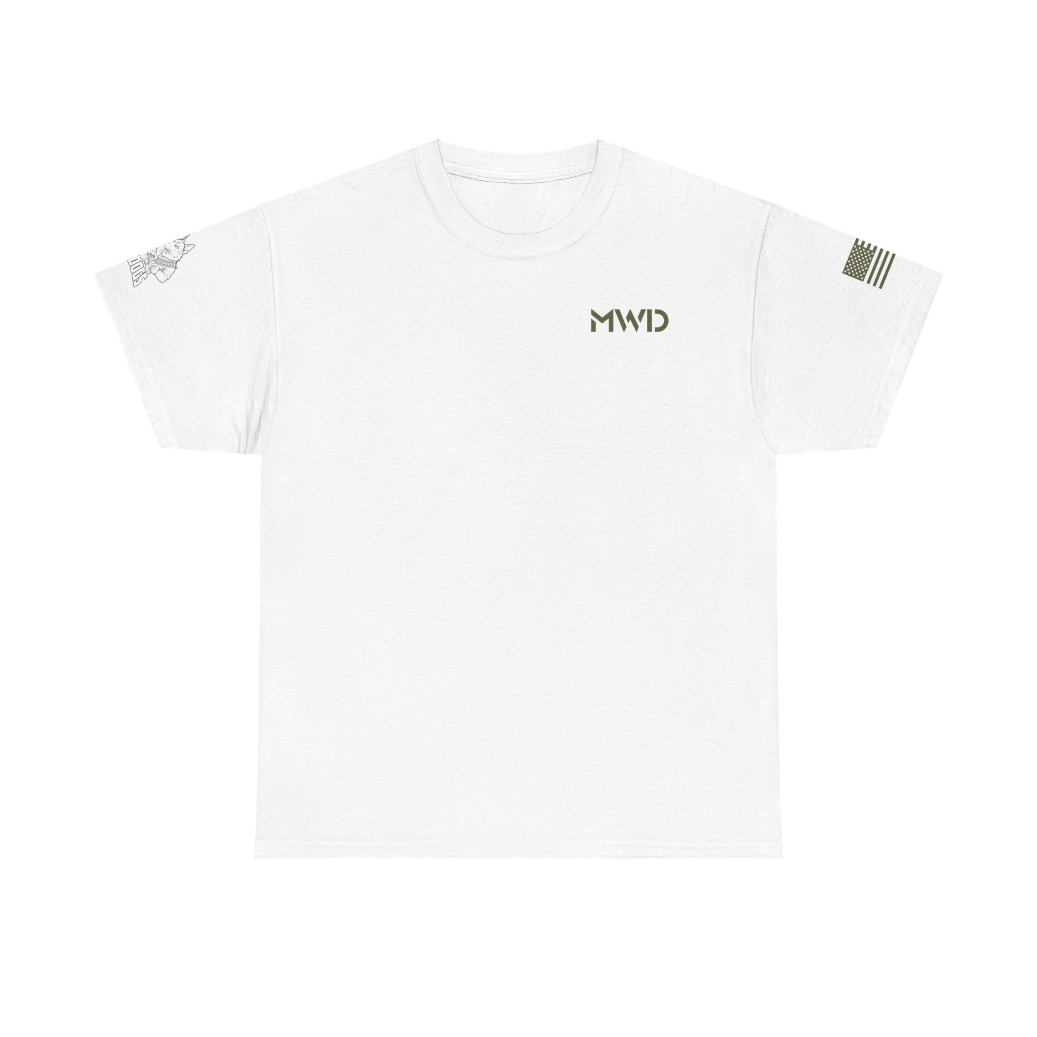 US Marine Corps MWD K9 Defender Military T-Shirt - Image 5