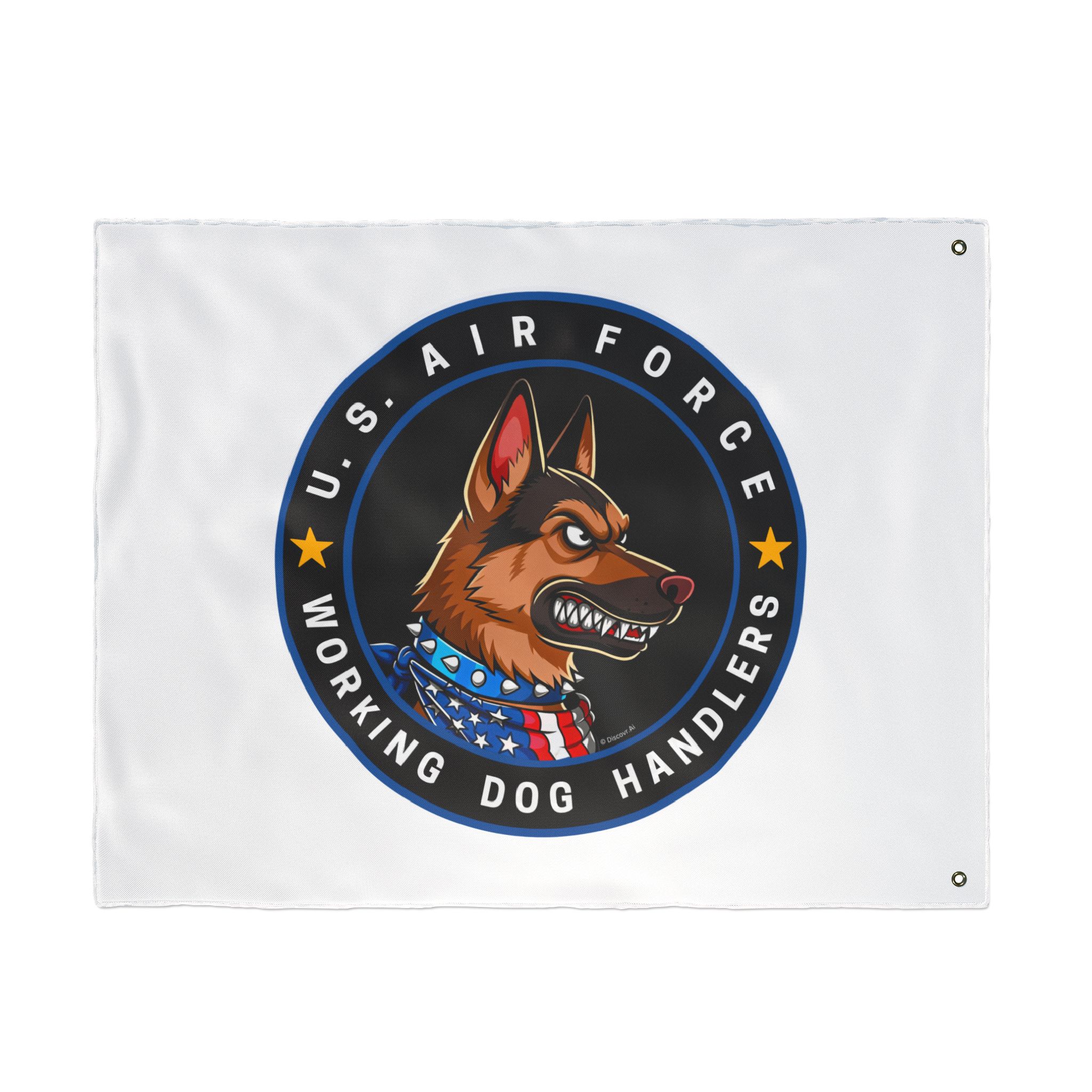 U.S. Air Force Working Dog Handlers Flag — Double-Sided Military K9 Tribute - Image 10