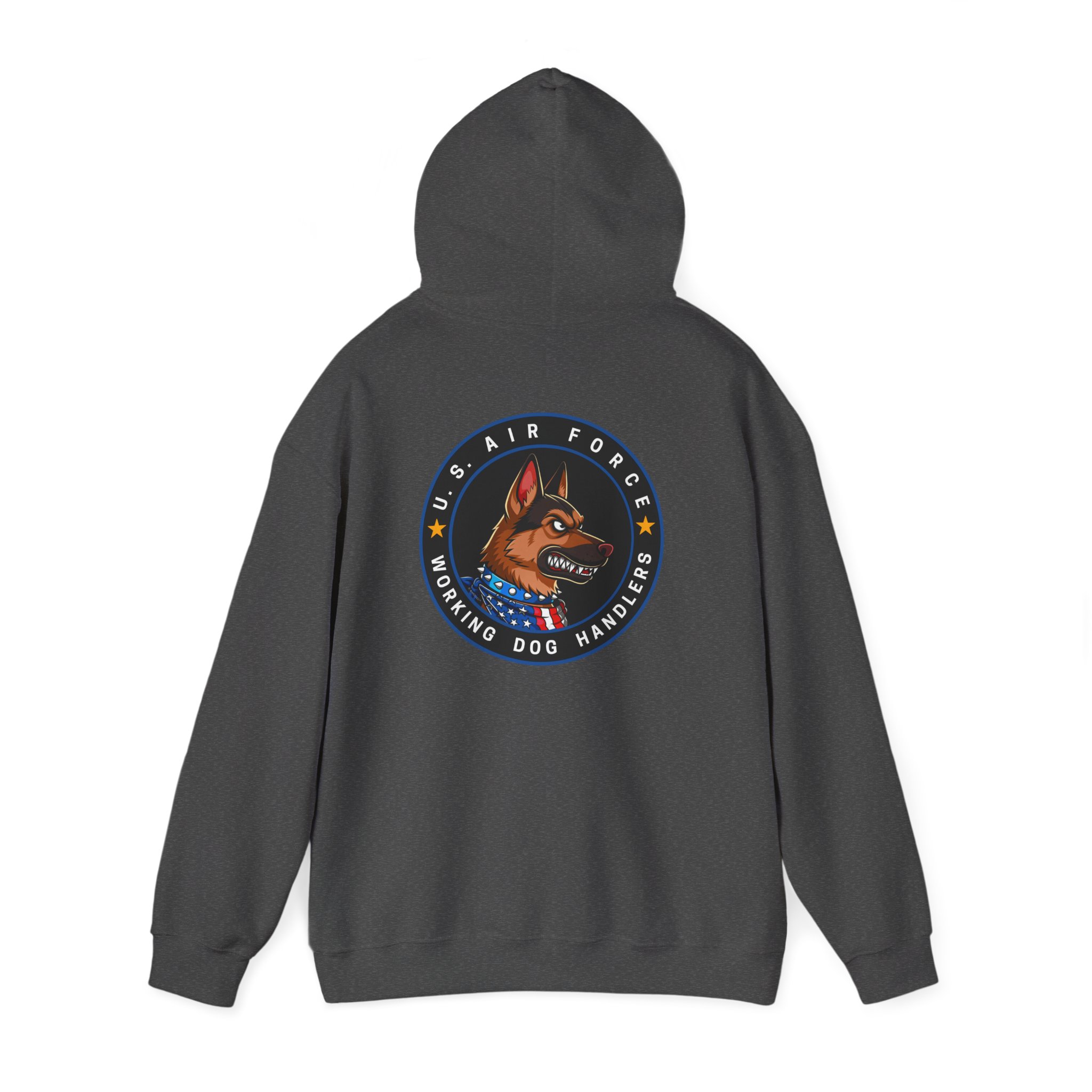 U.S. Air Force Working Dog Handlers Hoodie — Patriotic K9 Unit Pullover - Image 3