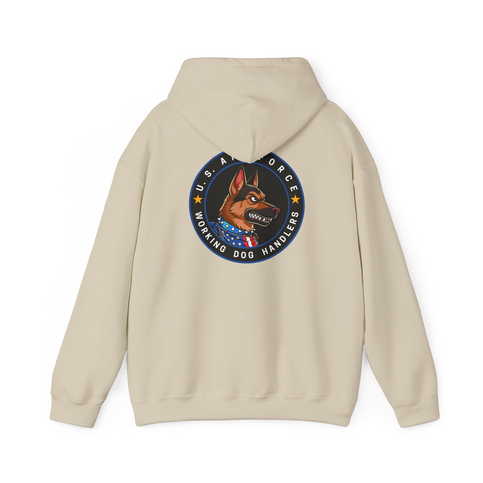 U.S. Air Force Working Dog Handlers Hoodie — Patriotic K9 Unit Pullover