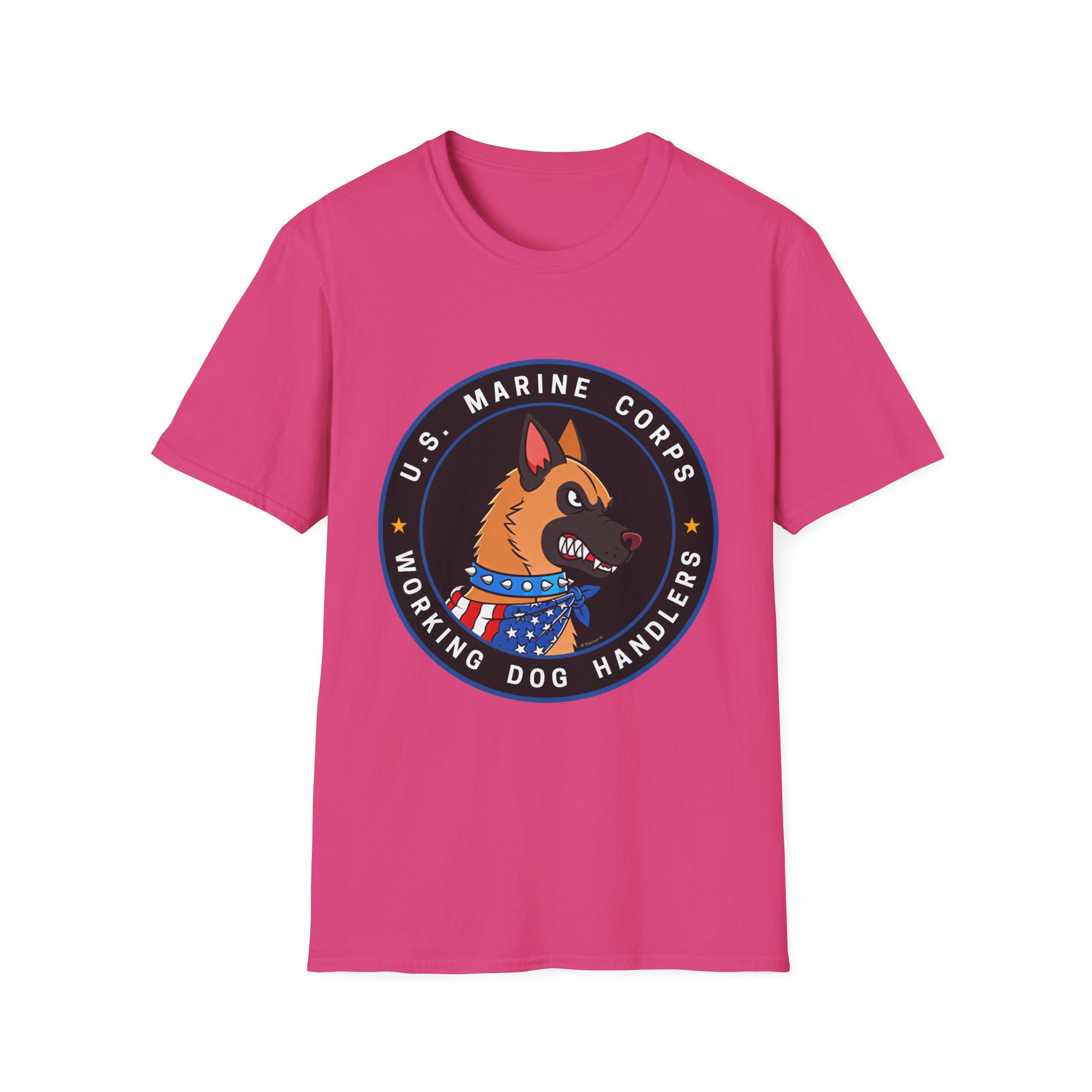 U.S. Marine Corps Working Dog Handlers T-Shirt - Image 11