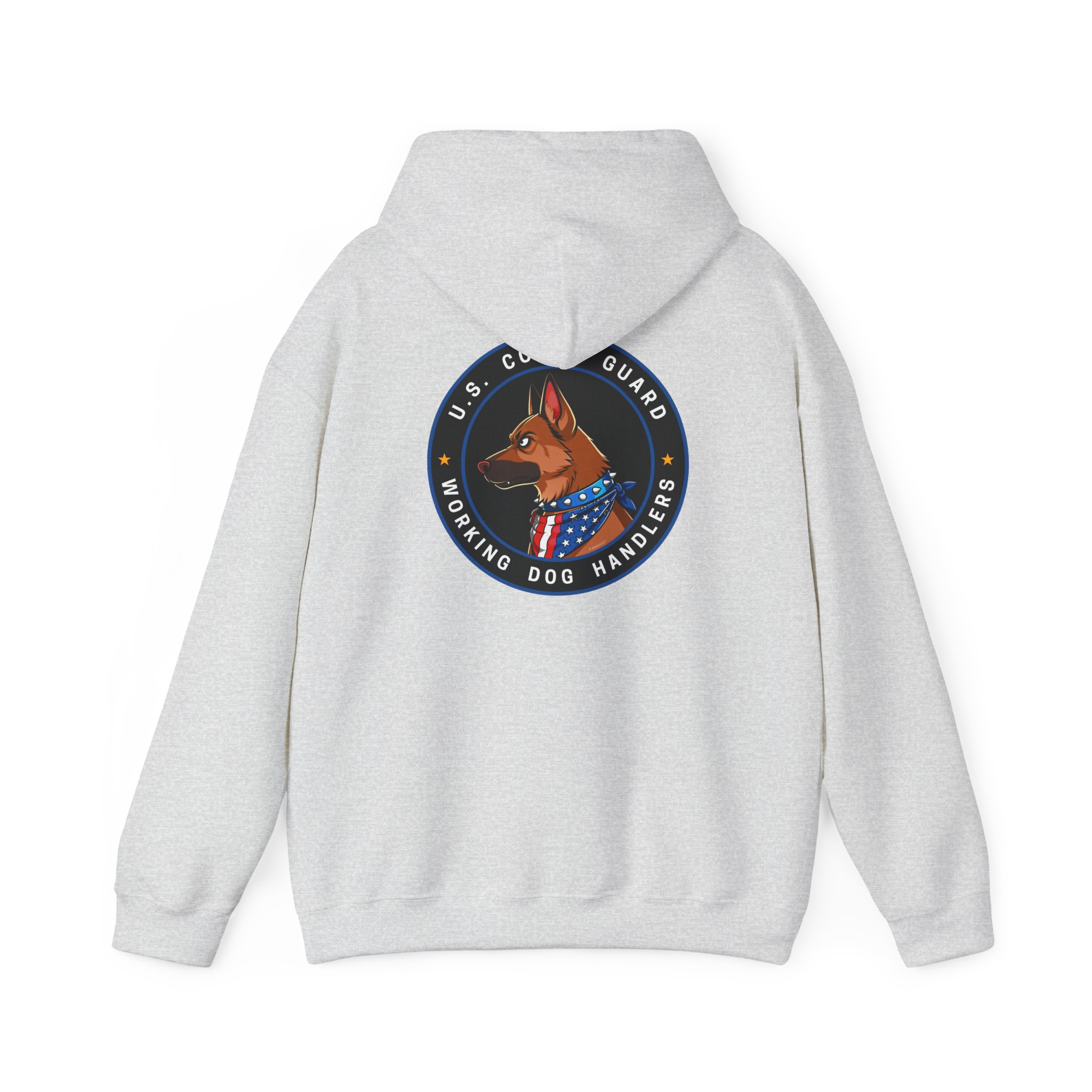 U.S. Coast Guard Working Dog Handlers Hoodie — Patriotic K9 Unit Pullover - Image 5