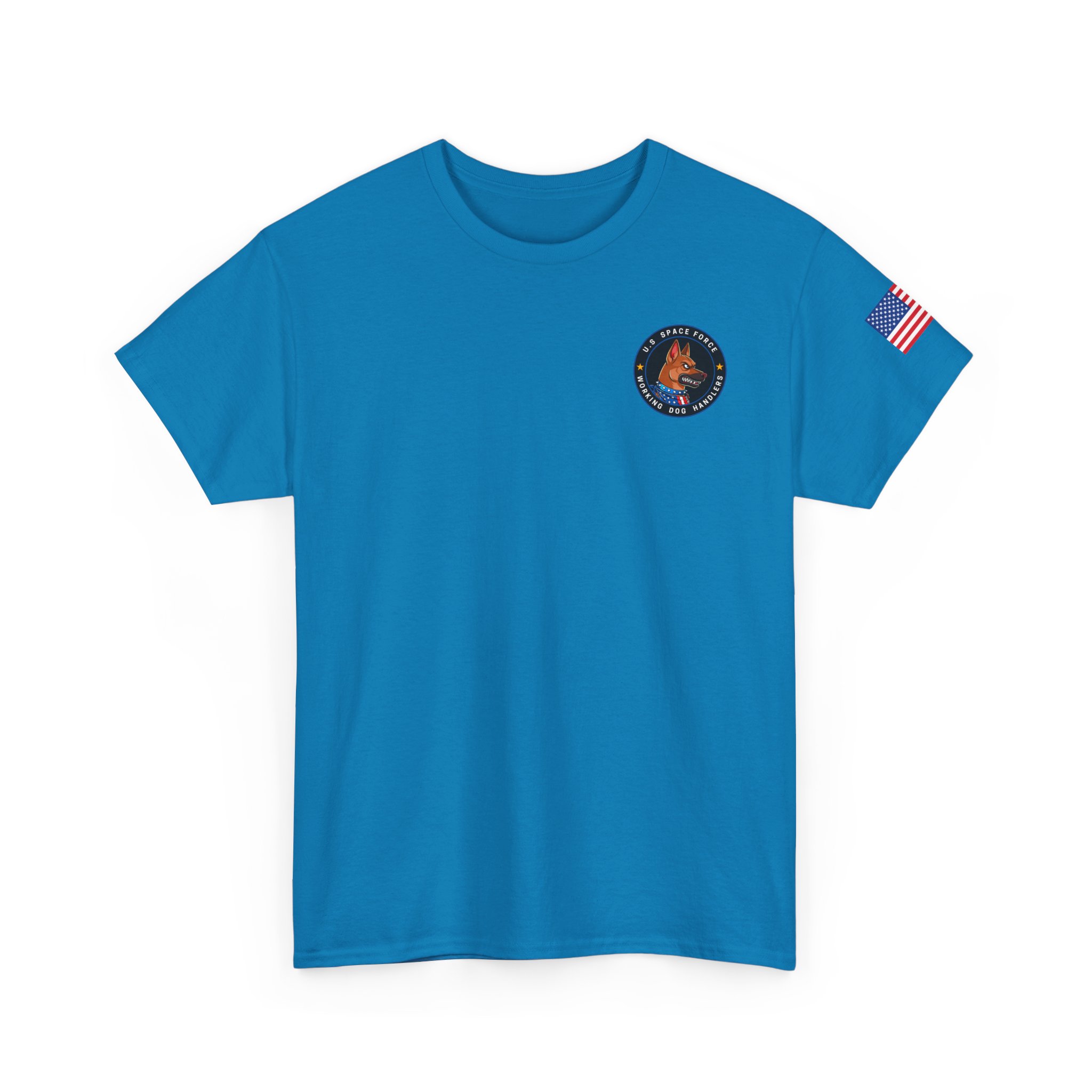 U.S. Space Force Working Dog Handlers T‑Shirt — K9 Patch Tee - Image 4