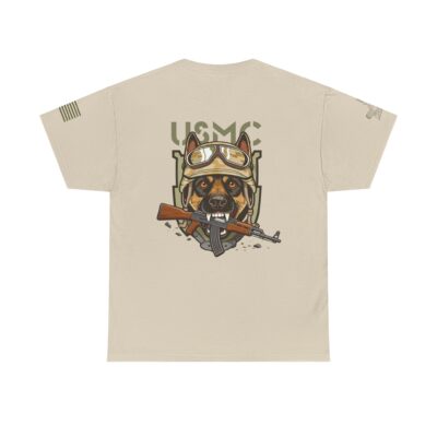 US Marine Corps MWD K9 Defender Military T-Shirt