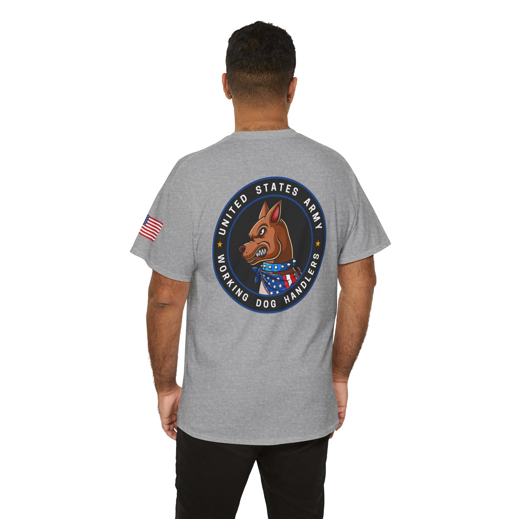 U. S. Army Working Dog Handlers T‑Shirt — K9 Patch Tee - Image 6