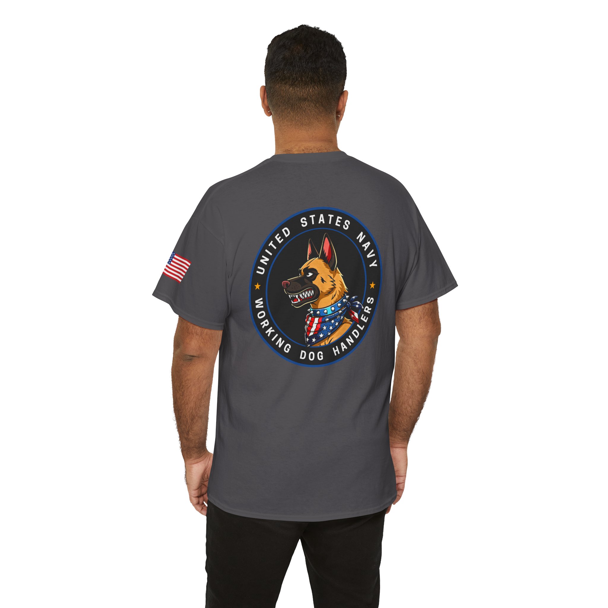 U.S. Navy Working Dog Handlers T‑Shirt — K9 Patch Tee - Image 6