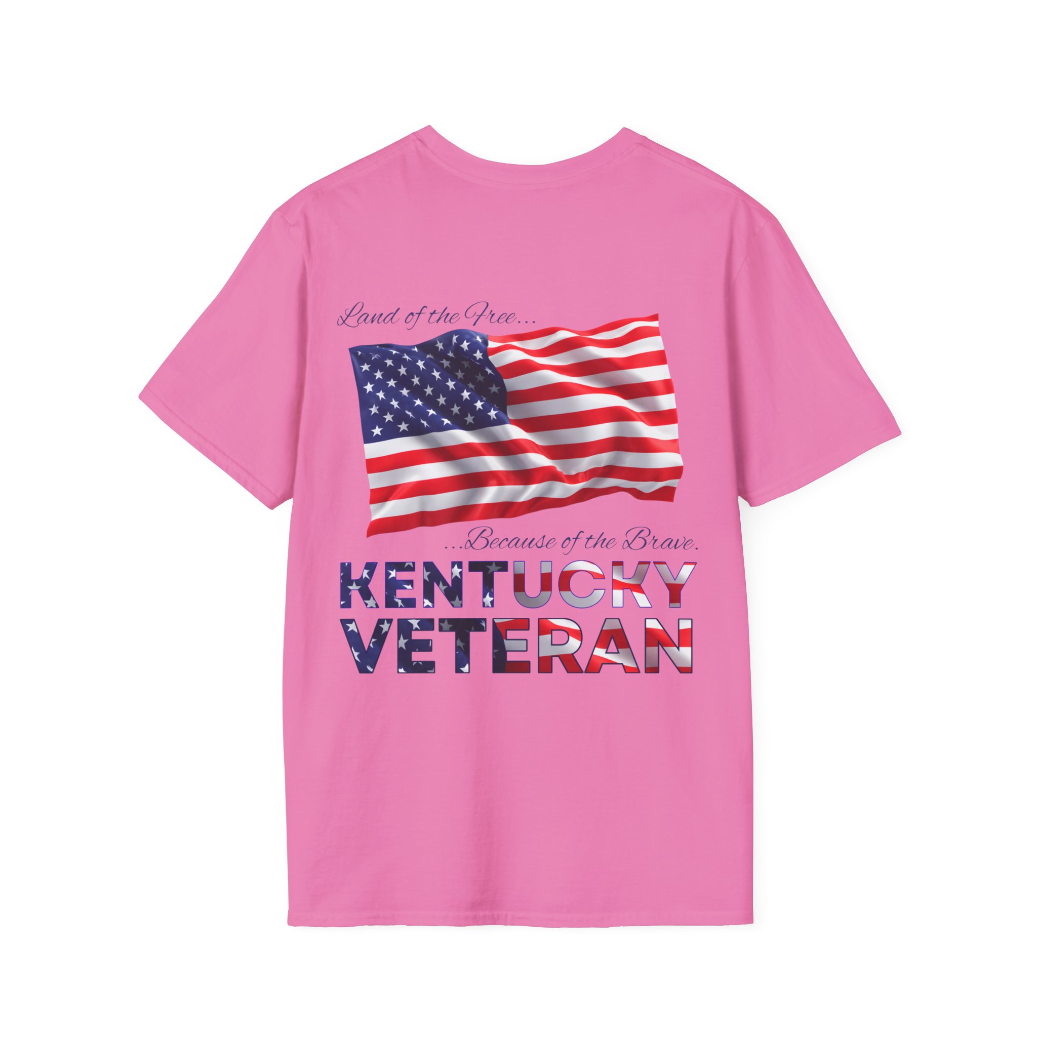 Kentucky Veteran T-Shirt — Proud American Flag Military Tribute - Image 27