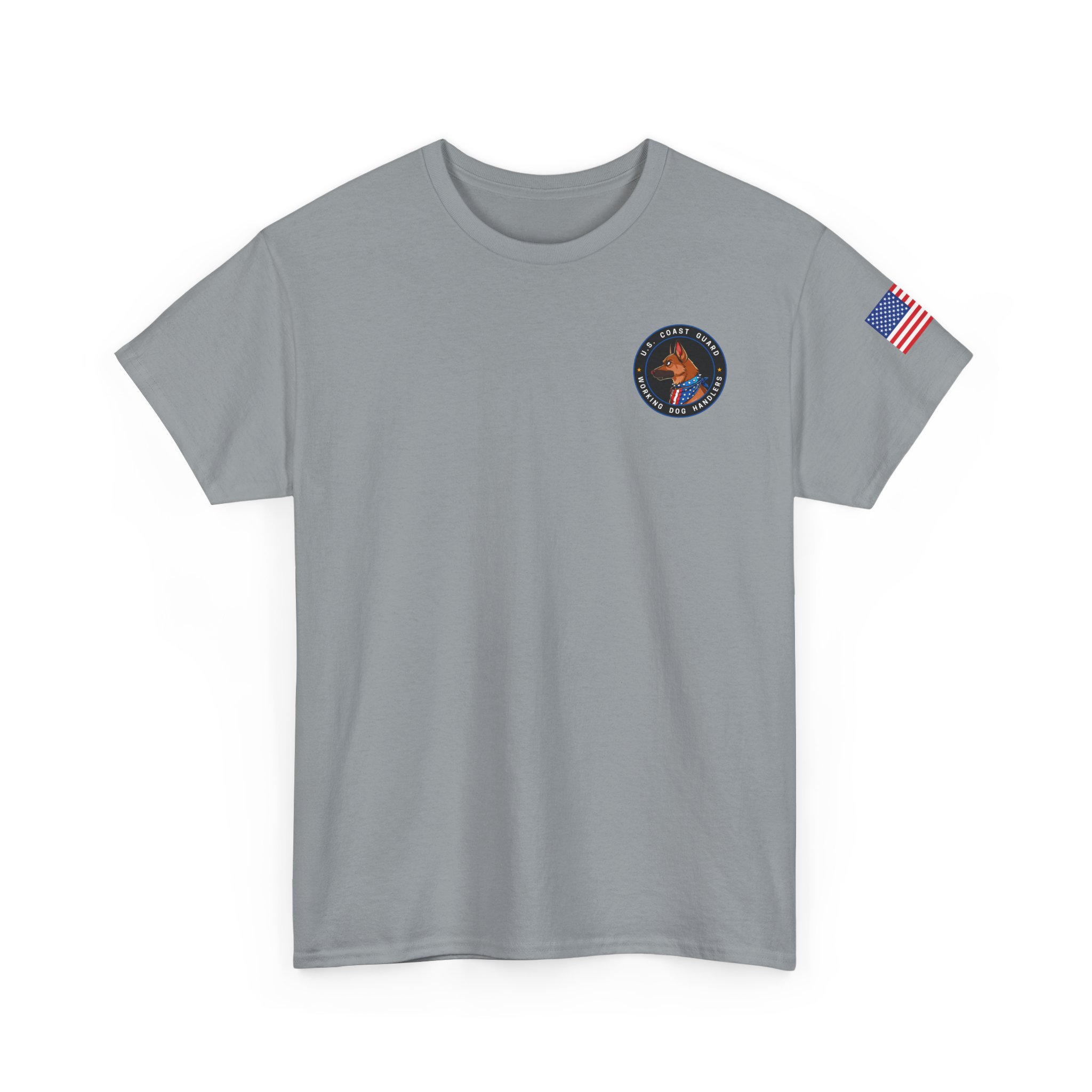 U.S. Coast Guard Working Dog Handlers T‑Shirt — K9 Patch Tee - Image 19