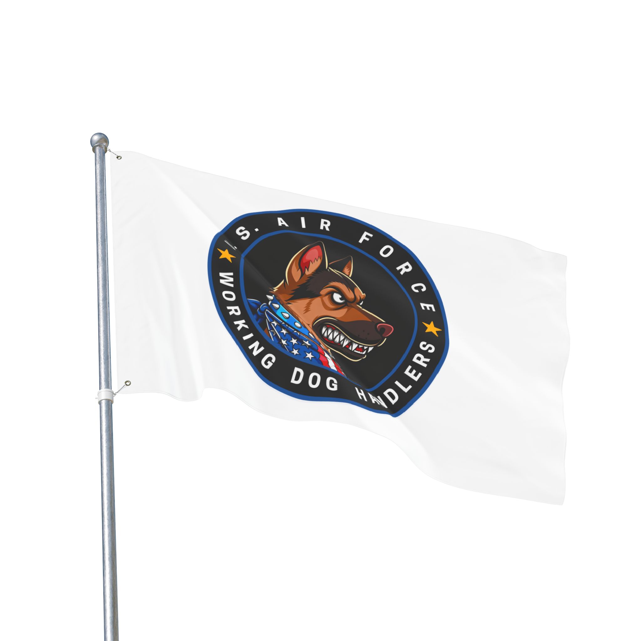 U.S. Air Force Working Dog Handlers Flag — Double-Sided Military K9 Tribute - Image 15