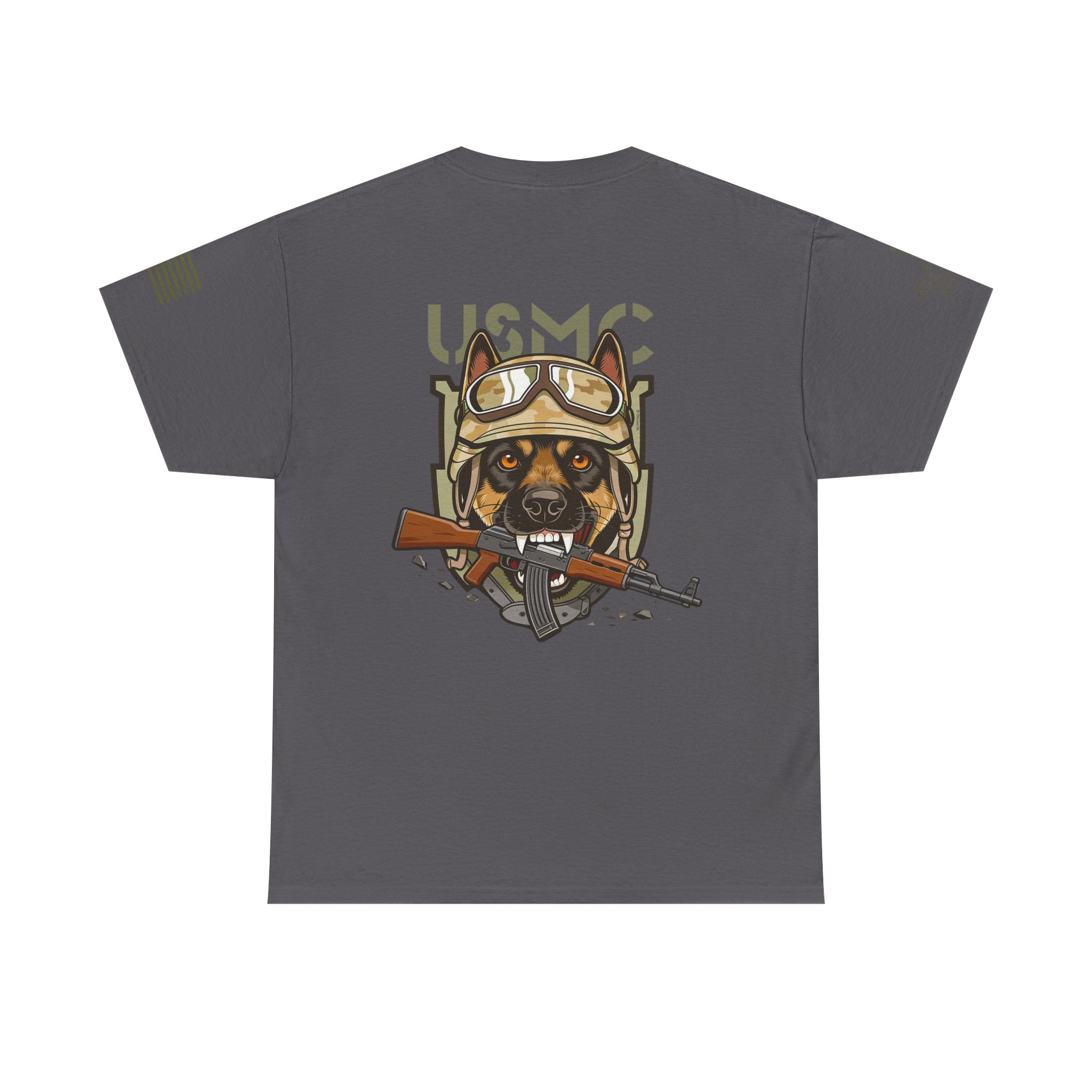 US Marine Corps MWD K9 Defender Military T-Shirt - Image 26