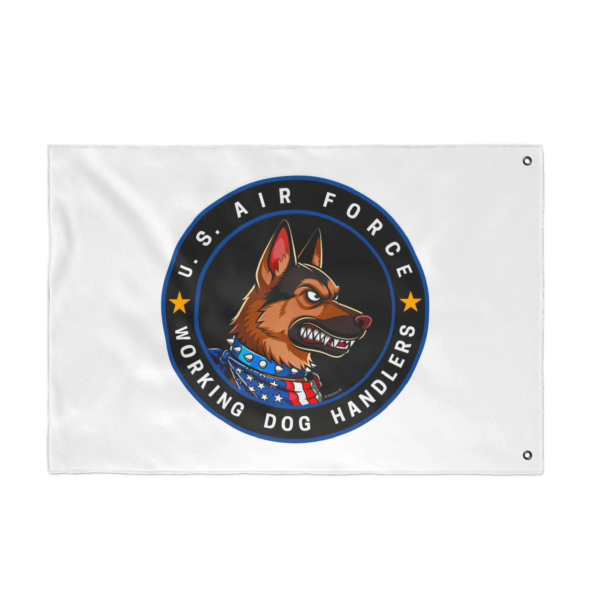 U.S. Air Force Working Dog Handlers Flag — Double-Sided Military K9 Tribute - Image 6