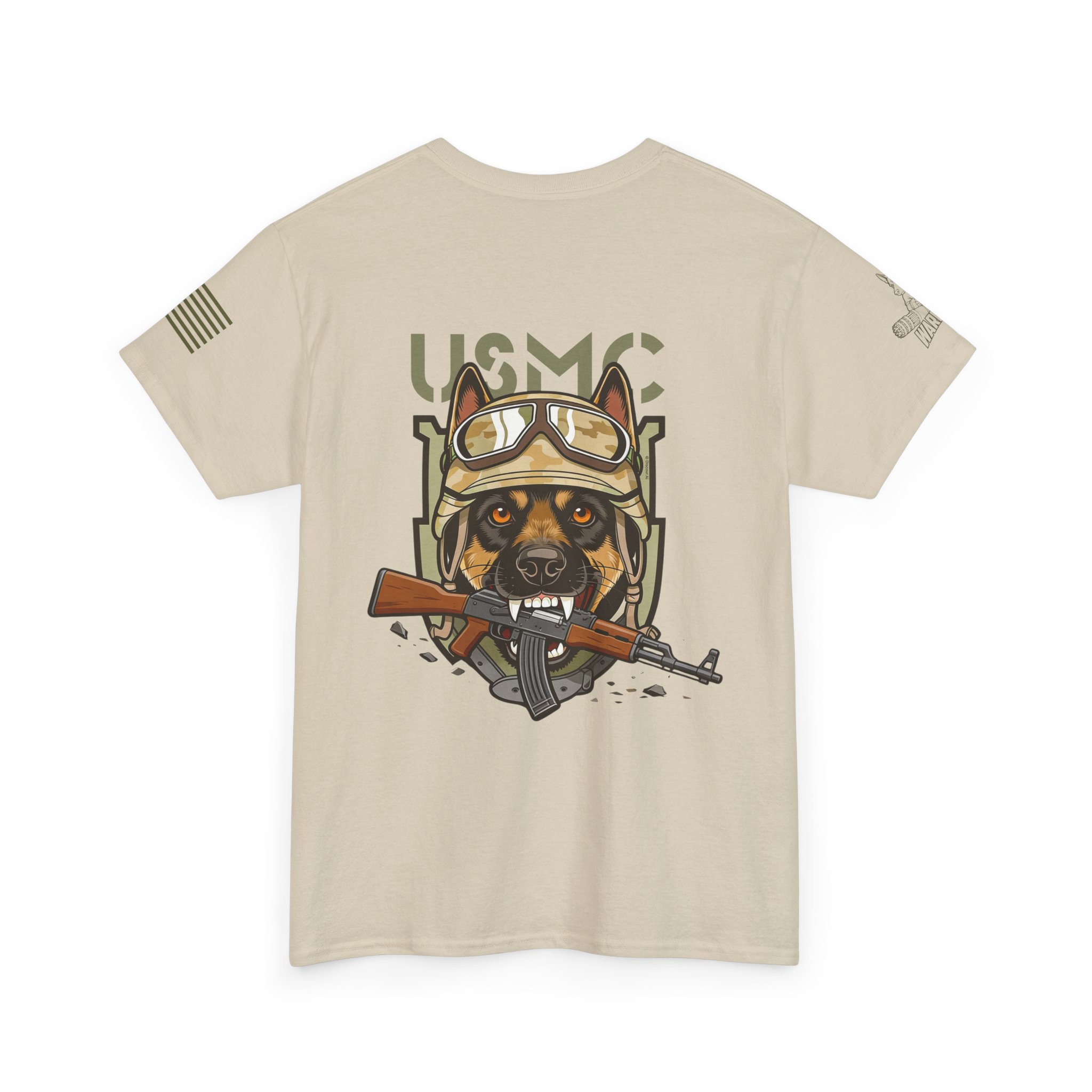 US Marine Corps MWD K9 Defender Military T-Shirt - Image 4