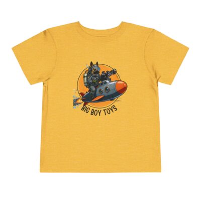 Copy of Toddler Tee — Big Boy Toys Submarine Pilot Dog Graphic Shirt