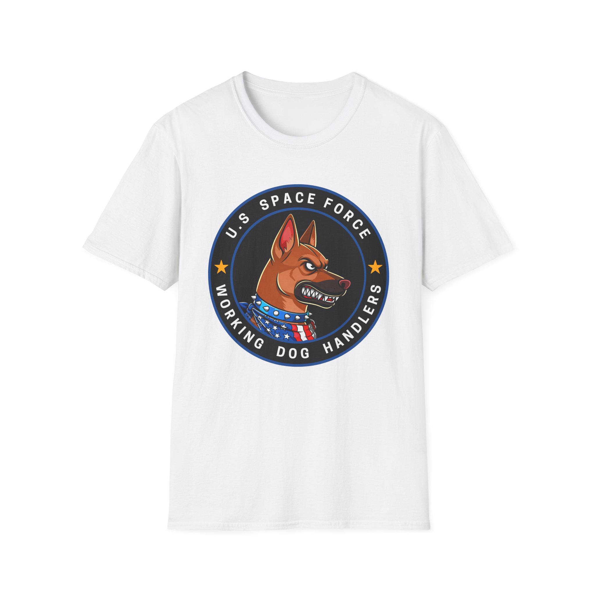 U.S. Space Force Working Dog Handlers T-Shirt - Image 2