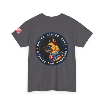U. S. Navy Working Dog Handlers T‑Shirt — K9 Patch Tee