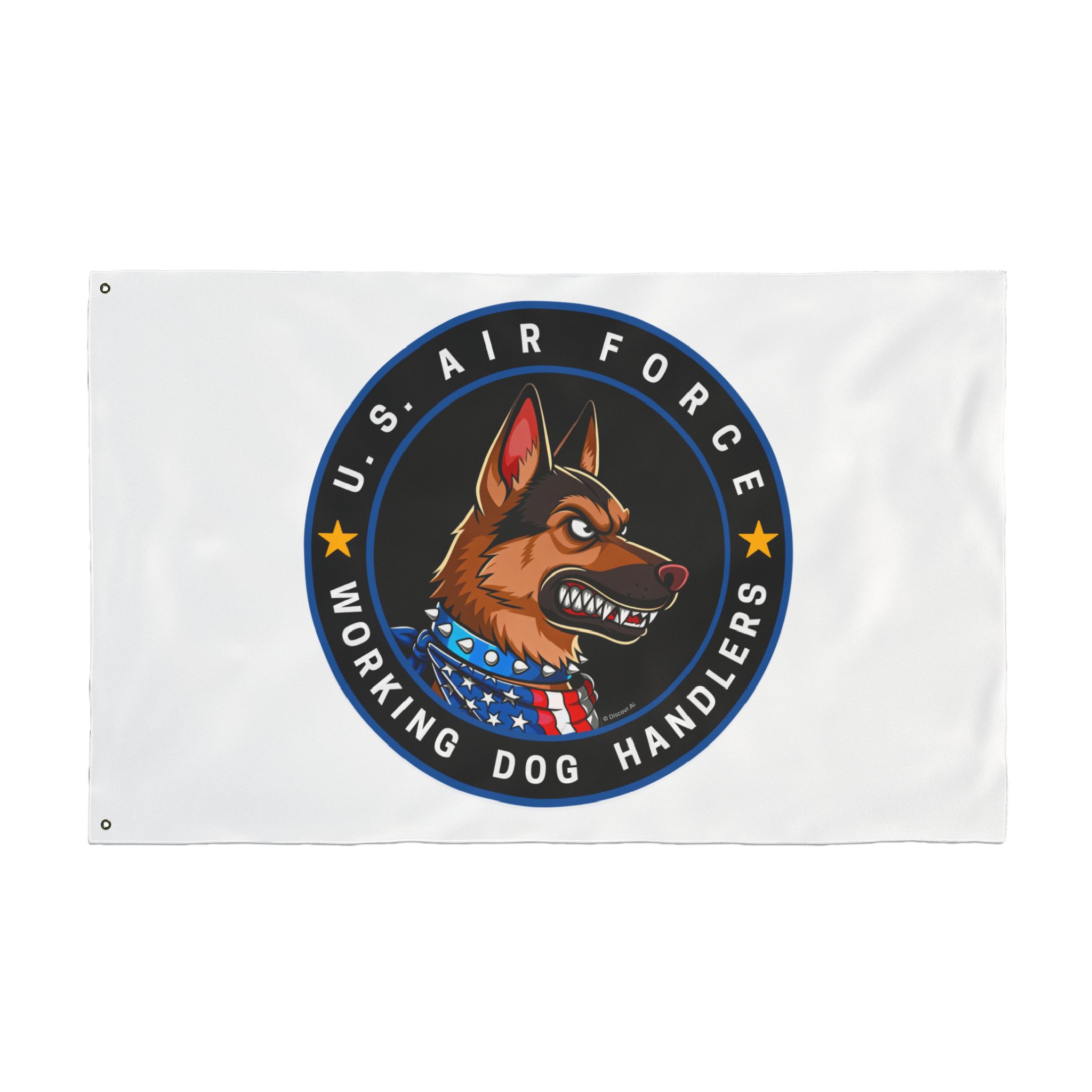U.S. Air Force Working Dog Handlers Flag — Double-Sided Military K9 Tribute - Image 13
