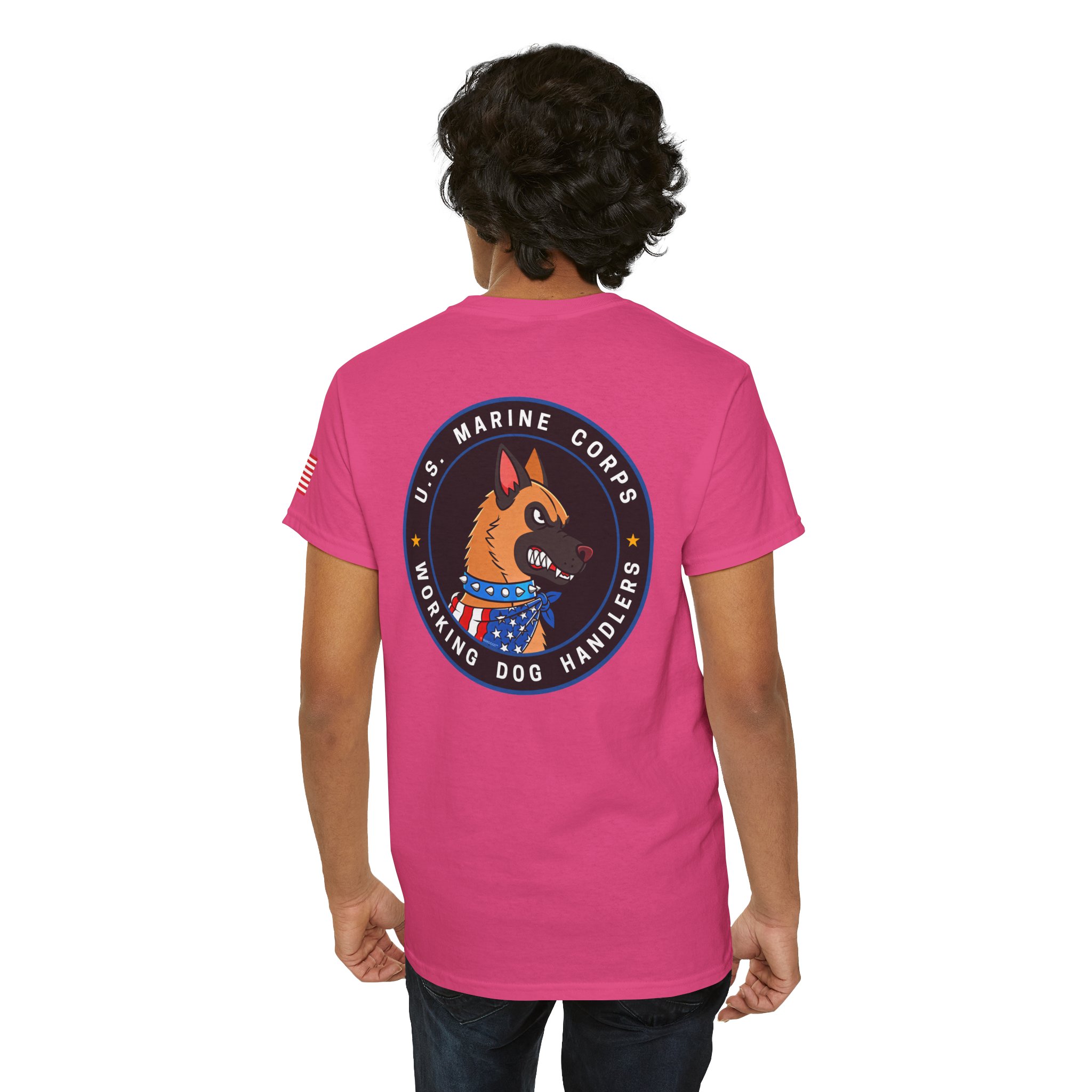 U. S. Marine Corps Working Dog Handlers T‑Shirt — K9 Patch Tee - Image 18