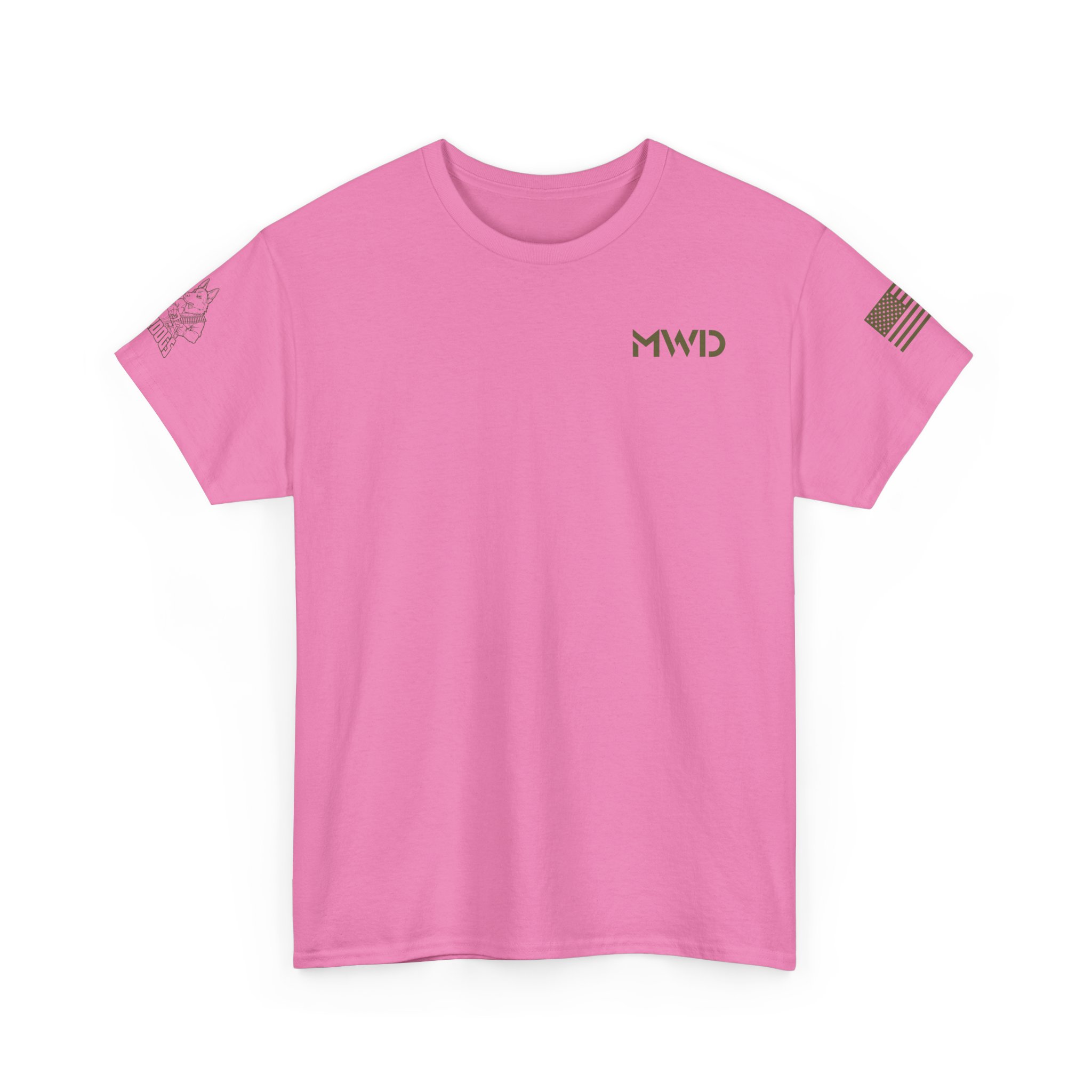 US Marine Corps MWD K9 Defender Military T-Shirt - Image 35