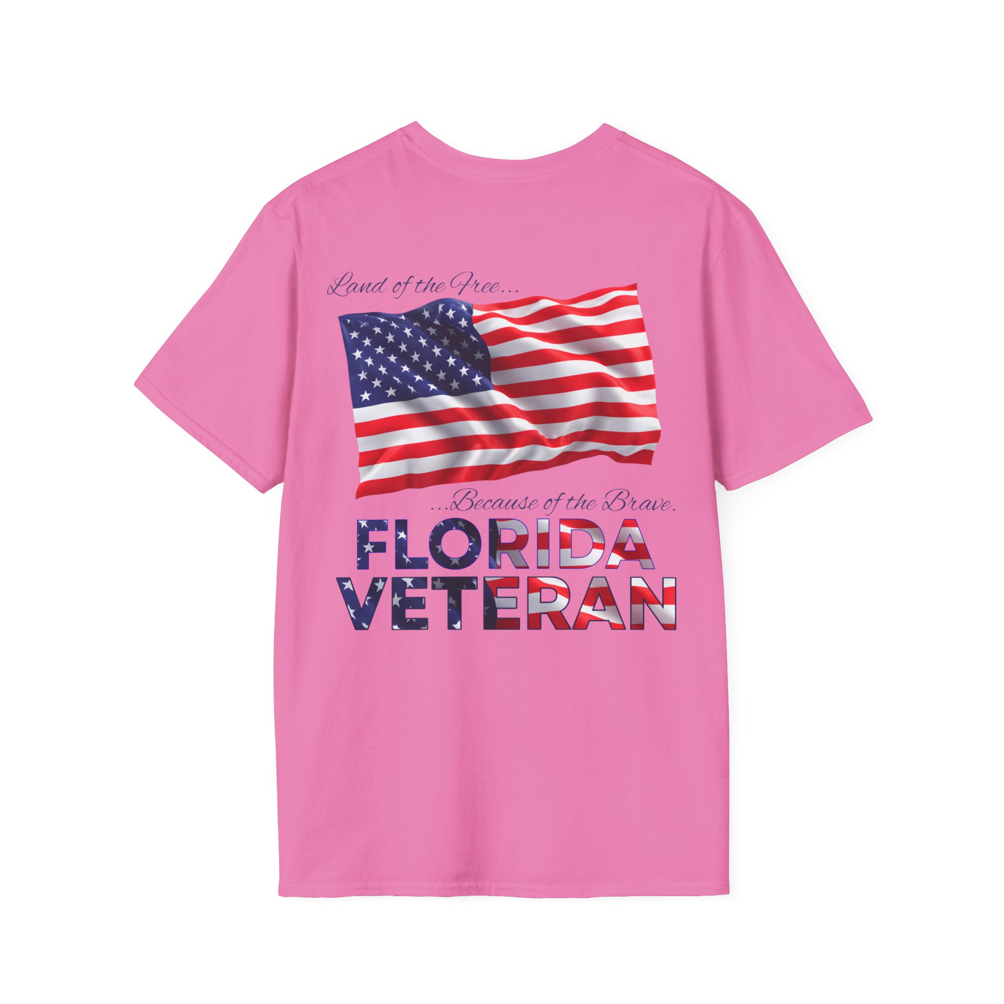 Florida Veteran T-Shirt — Proud American Flag Military Tribute - Image 27