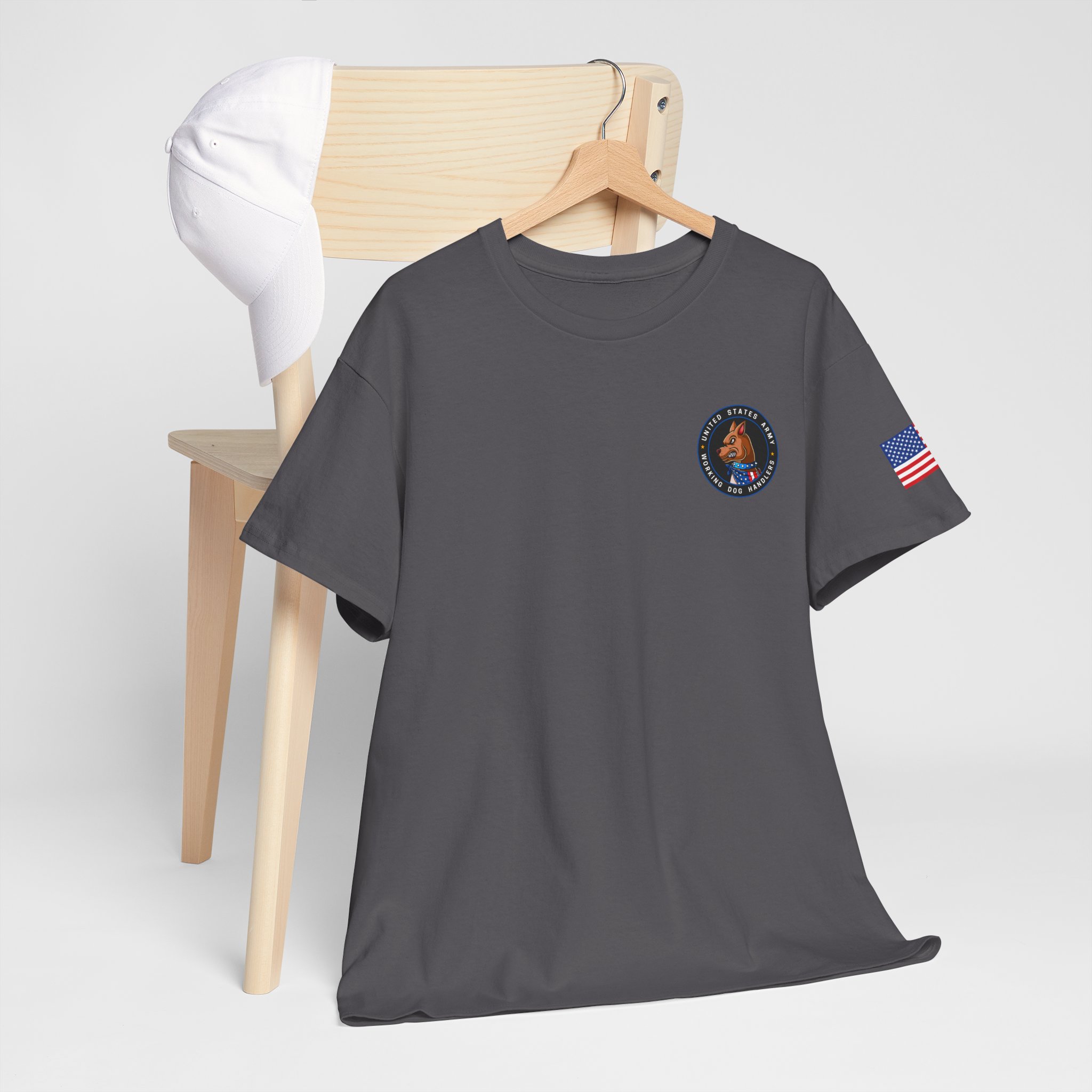 U. S. Army Working Dog Handlers T‑Shirt — K9 Patch Tee - Image 4