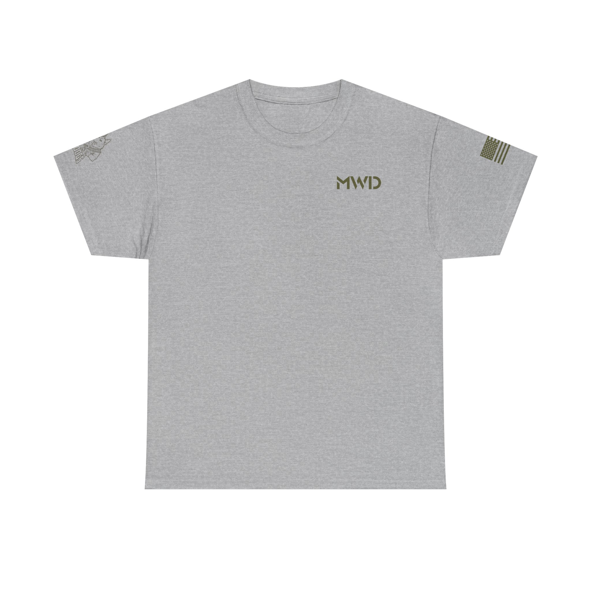 US Marine Corps MWD K9 Defender Military T-Shirt - Image 9