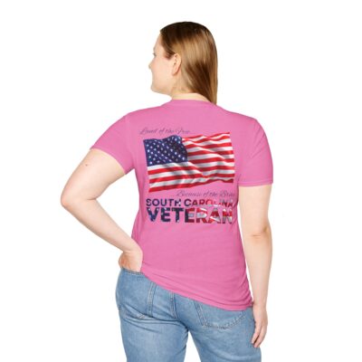 South Carolina Veteran T-Shirt — Home of the Brave American Flag Memorial Tee