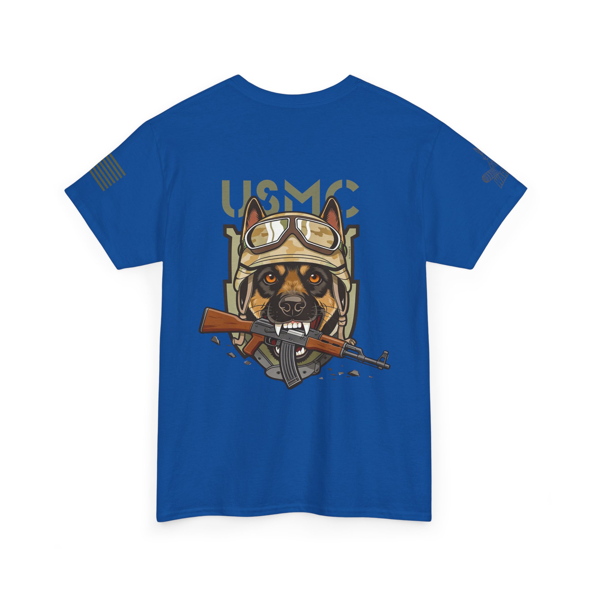US Marine Corps MWD K9 Defender Military T-Shirt - Image 32