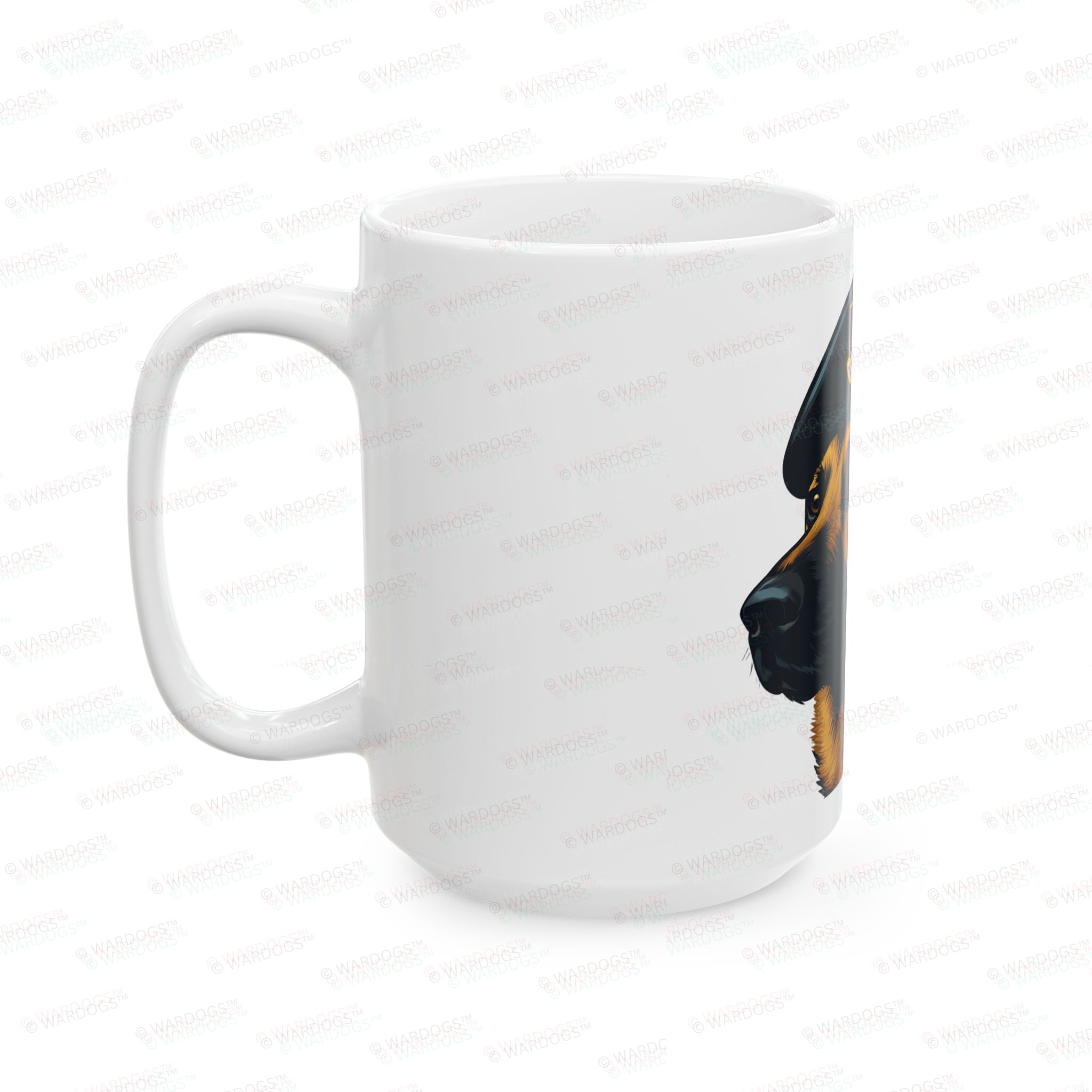 DEFENSOR FORTIS Military K9 Ceramic Mug – Military Beret Dog Coffee Cup (11oz/15oz) - Image 7