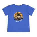 Toddlers' Adventure Tee — "Big Boy Toys" U.S. Marines Humvee & Driver Graphic